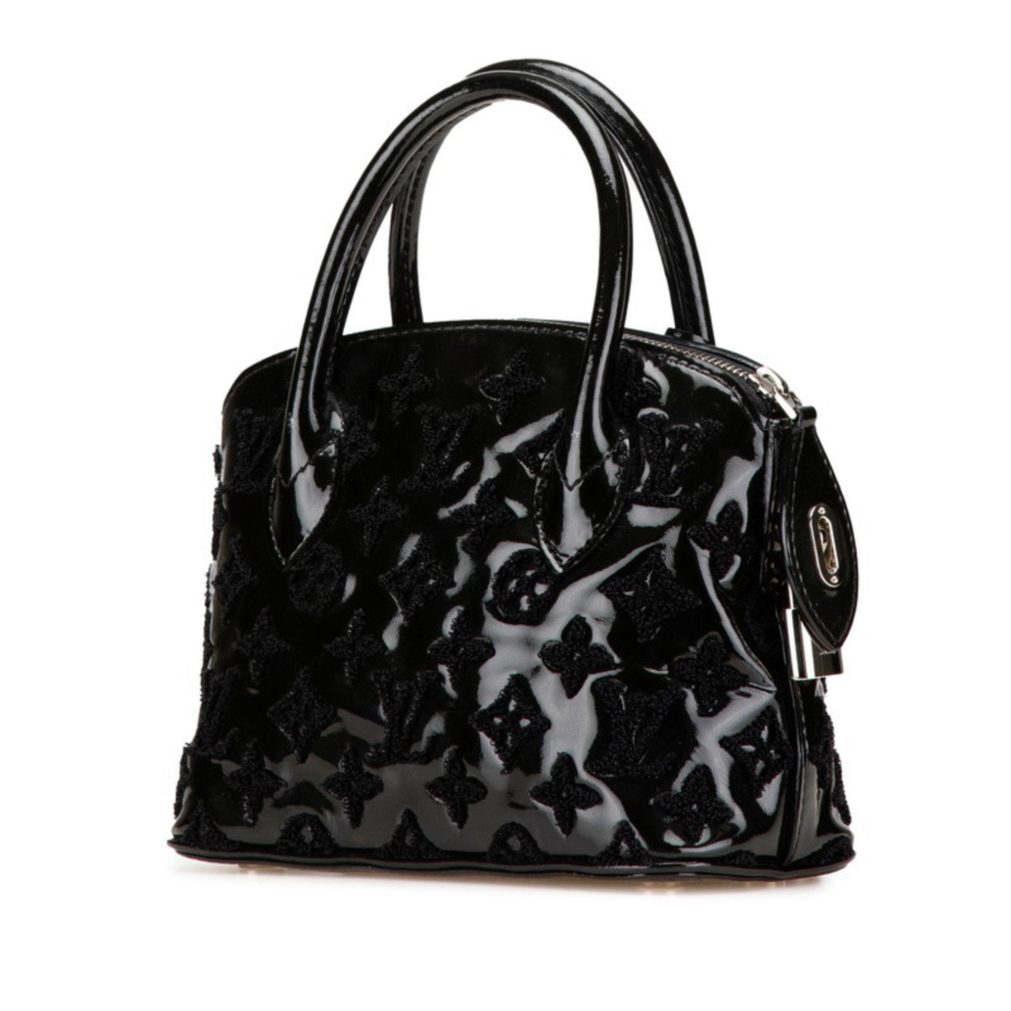 Louis Vuitton Black Noir Patent Leather Handbag