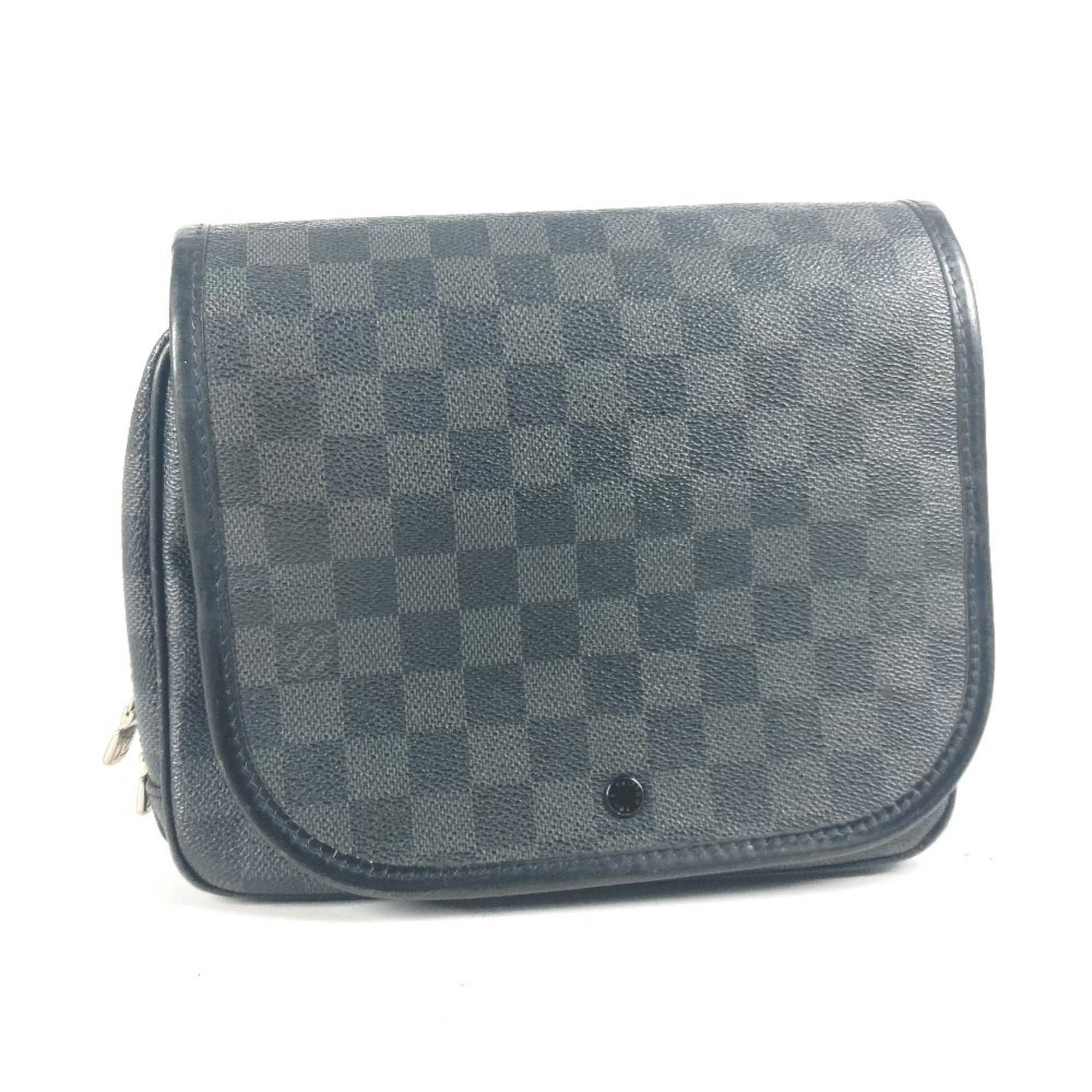 Louis Vuitton Damier Graphite Black Damier Graphite Pouch