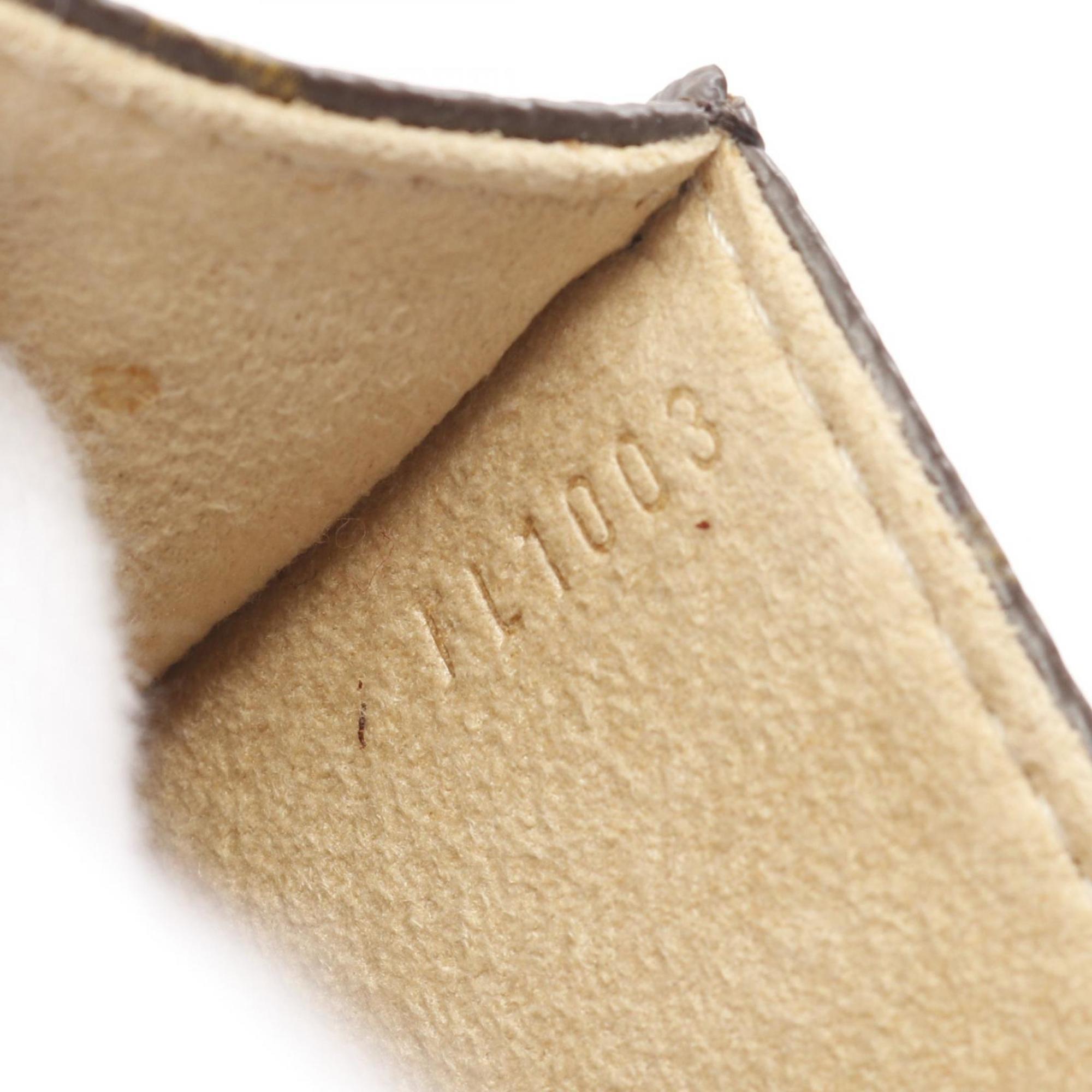 Louis Vuitton Brown Coated Canvas Leather Fanny Pack