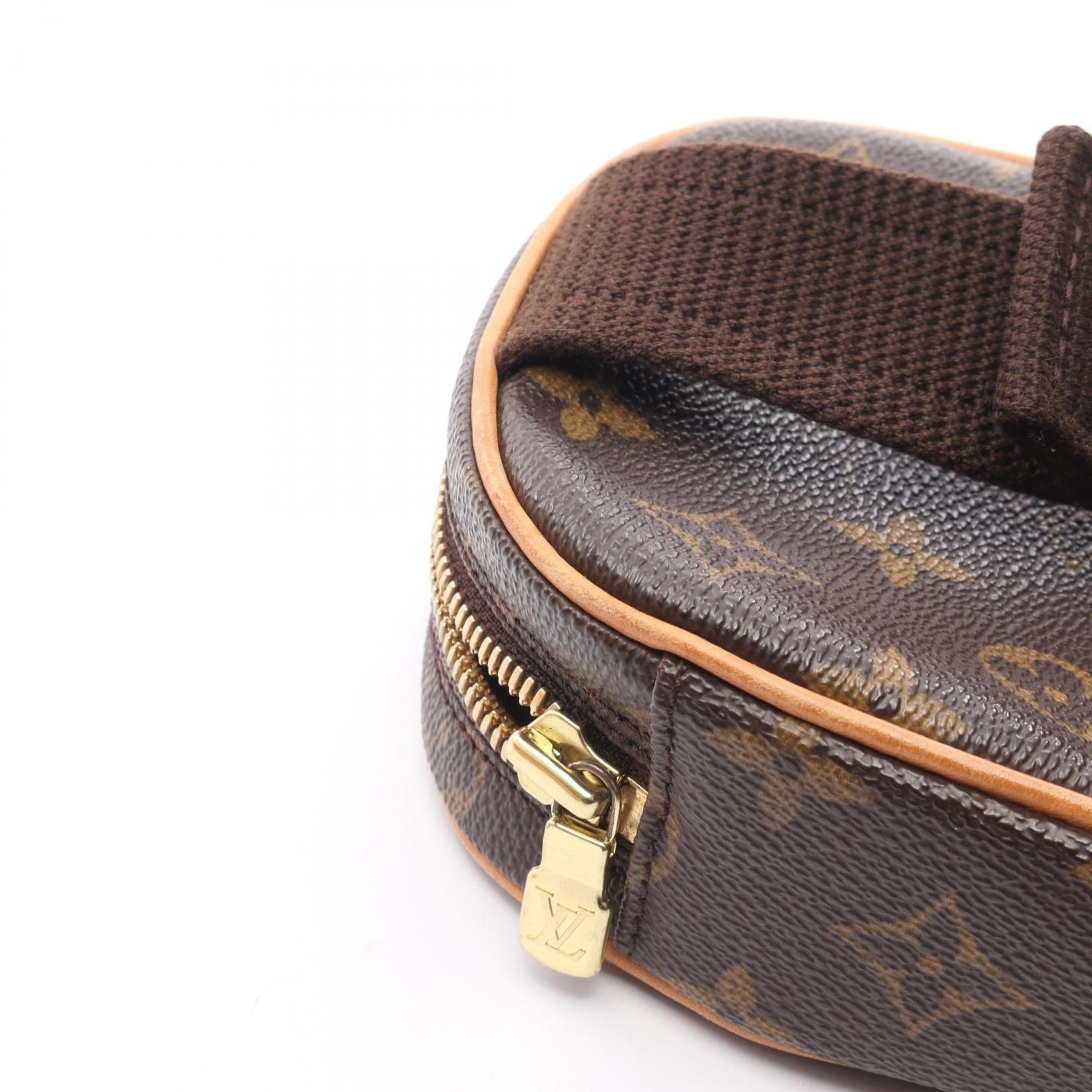 Louis Vuitton Brown Coated Canvas Monogram Pvc Leather Fanny Pack