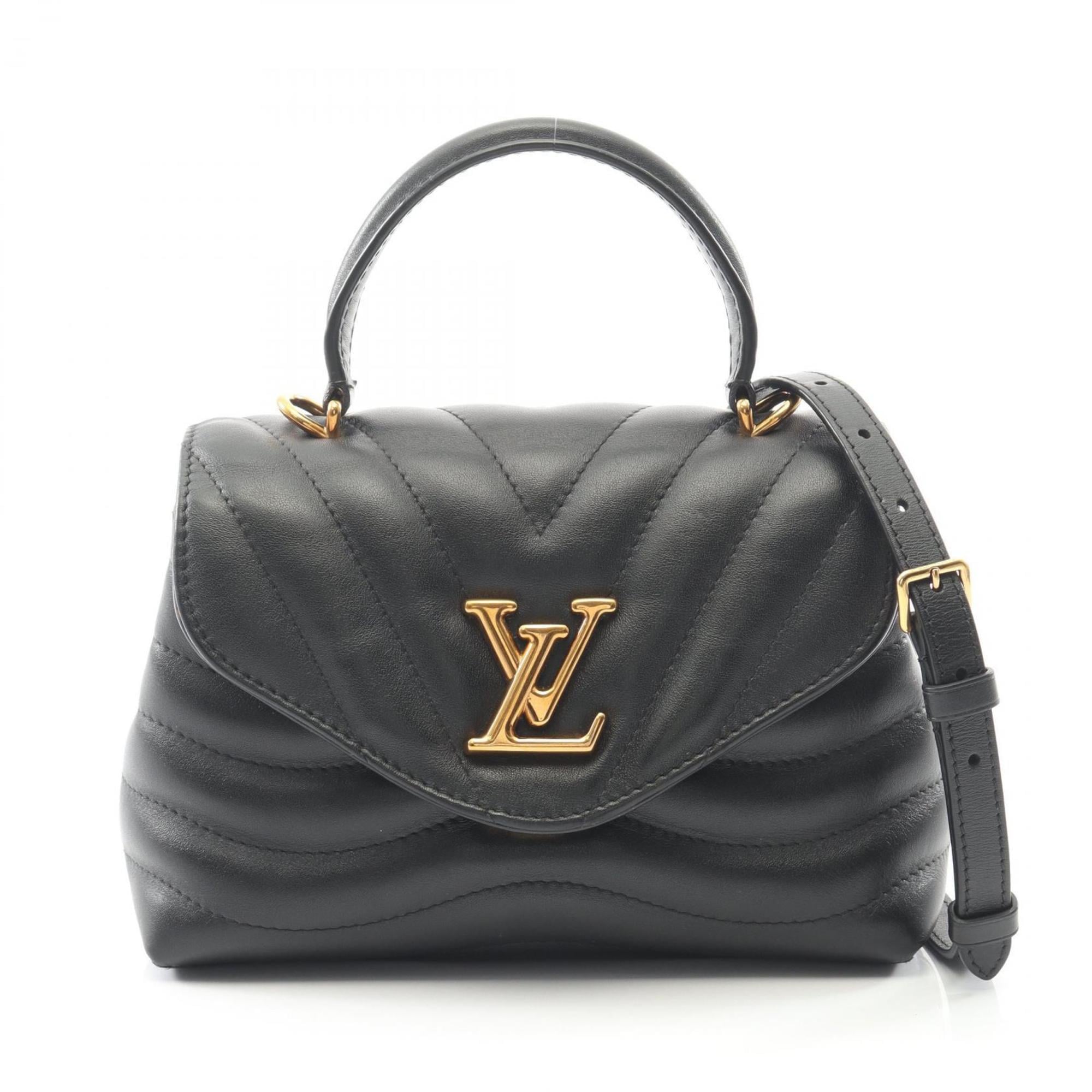 Louis Vuitton Black Noir Leather Handbag