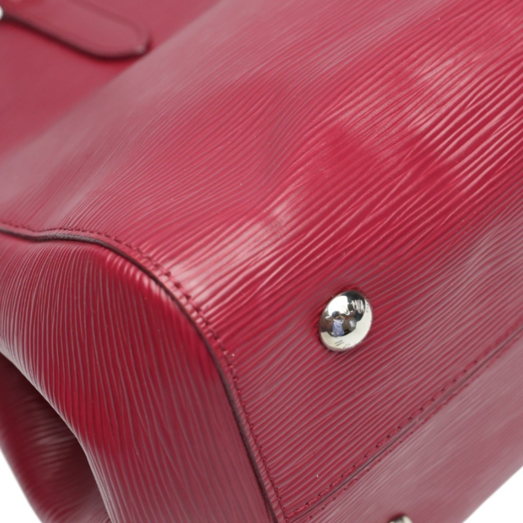 Louis Vuitton Fuchsia Galle Red Color Epi Leather Handbag Shoulder Bag