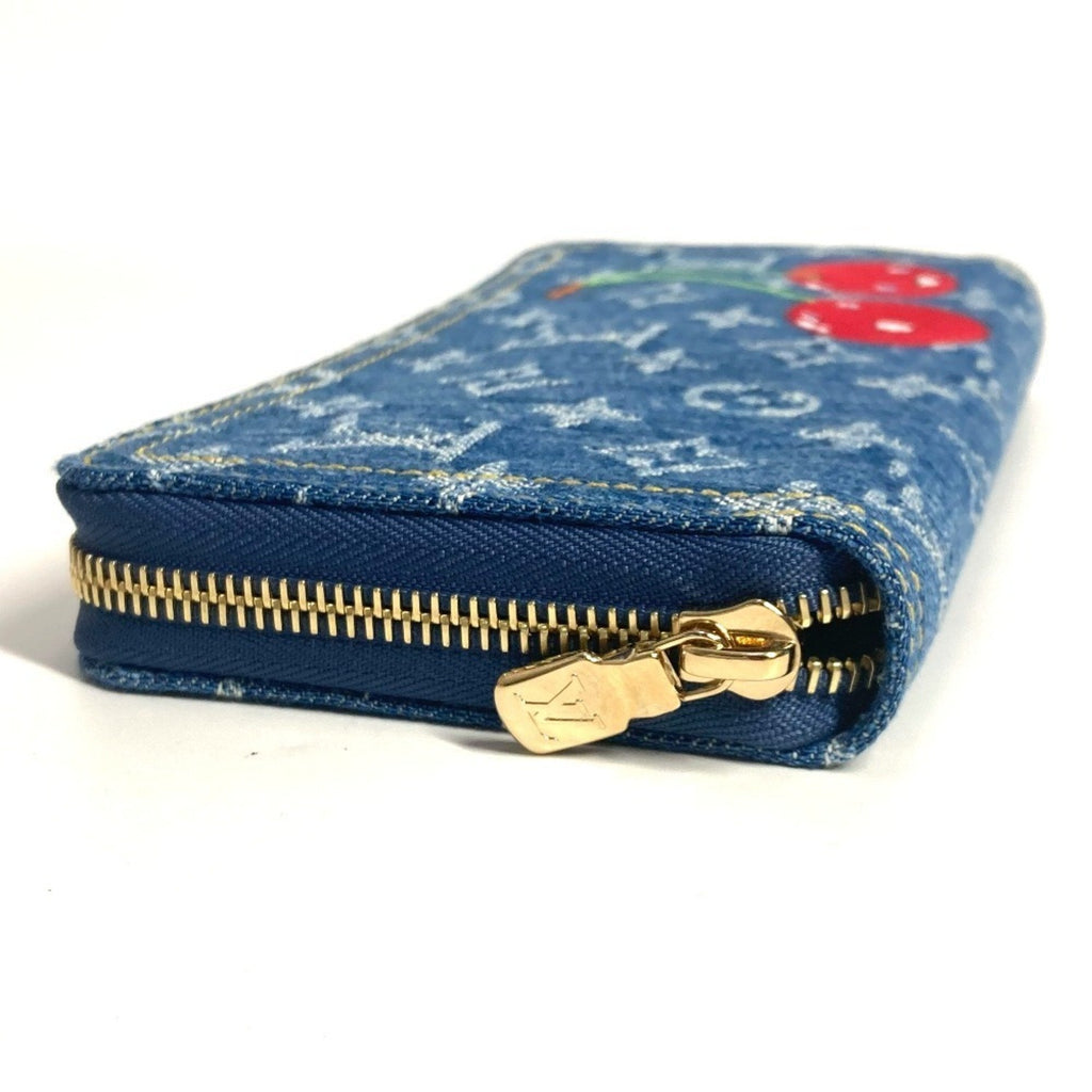 Louis Vuitton Monogram Denim Blue Long Wallet