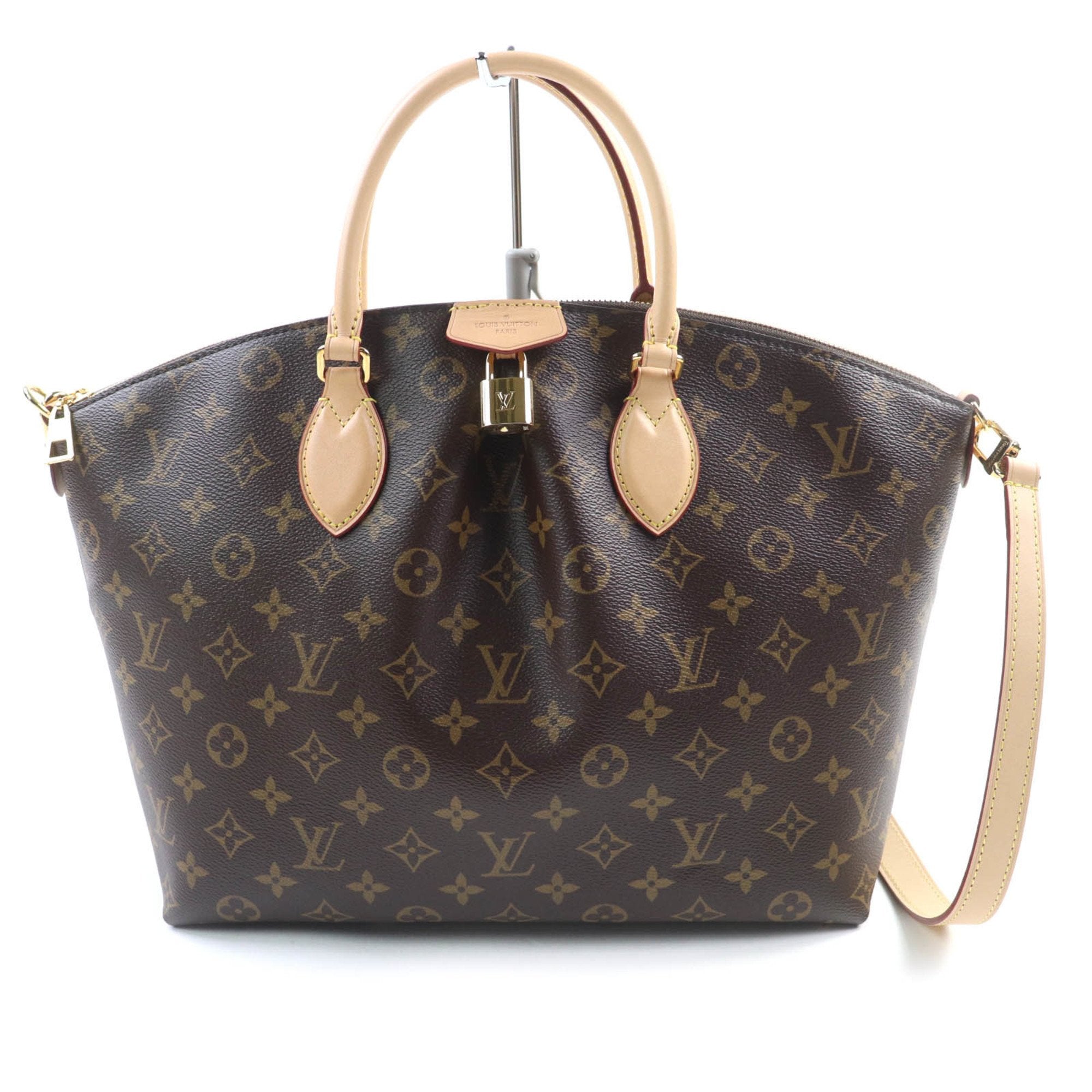 Louis Vuitton Brown Leather Handbag