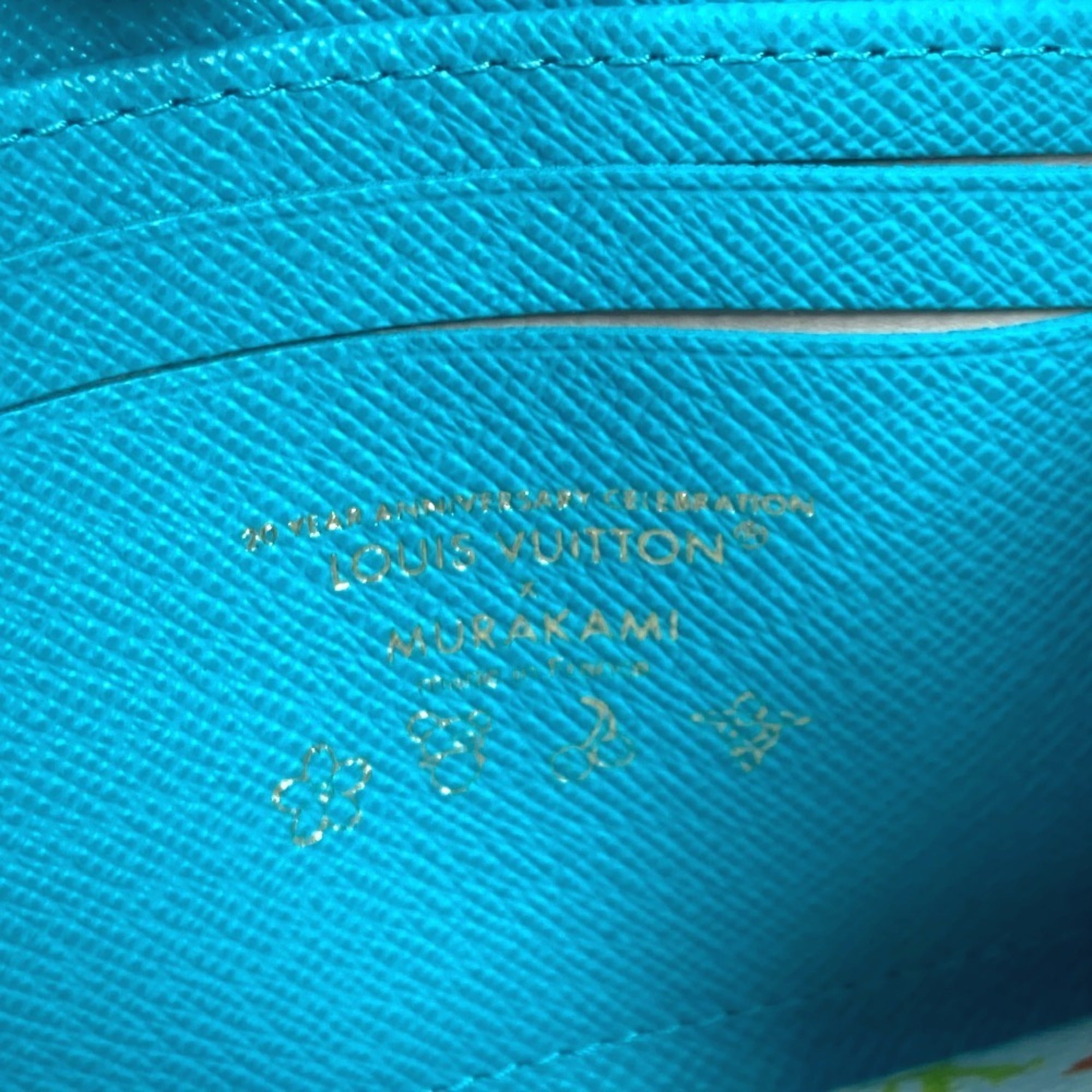 Louis Vuitton Epi Blue Epi Leather Coin Purse/Coin Case