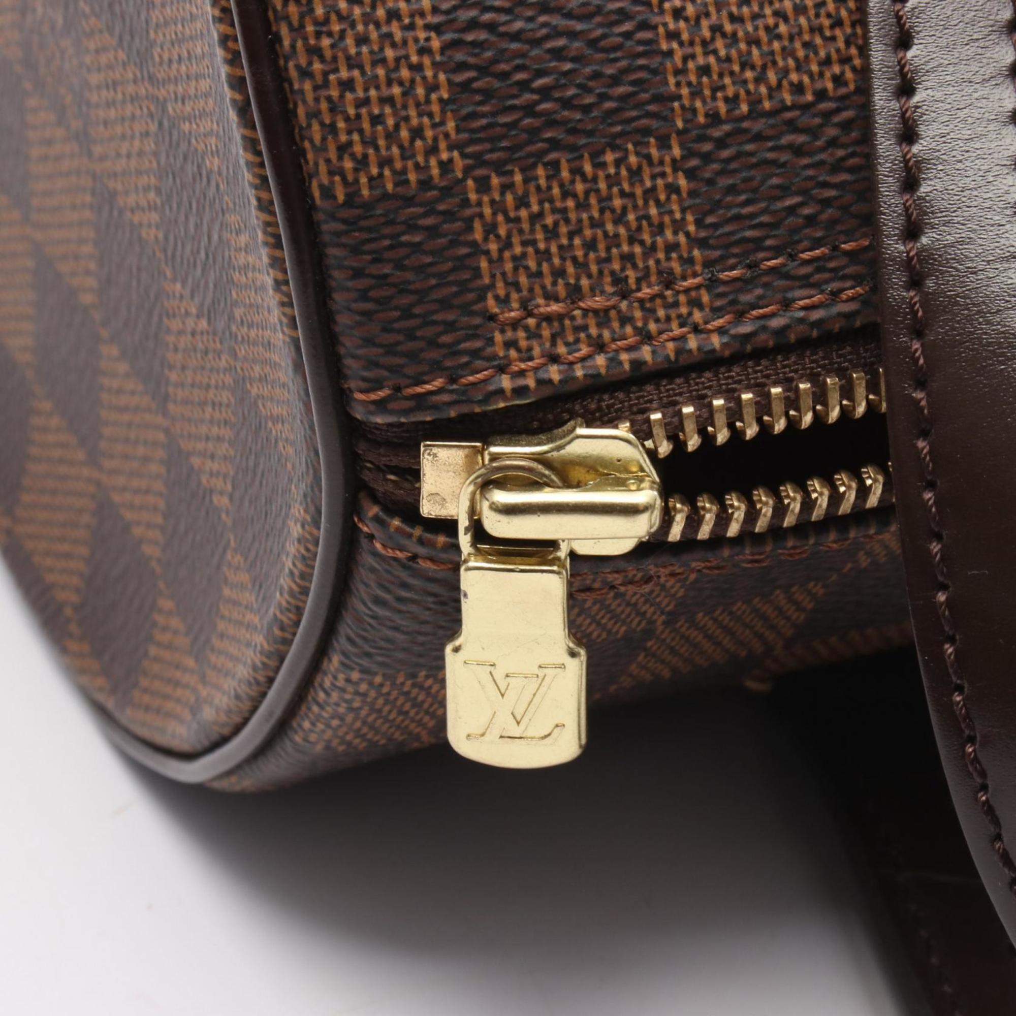 Louis Vuitton Brown Coated Canvas Pvc Leather Handbag