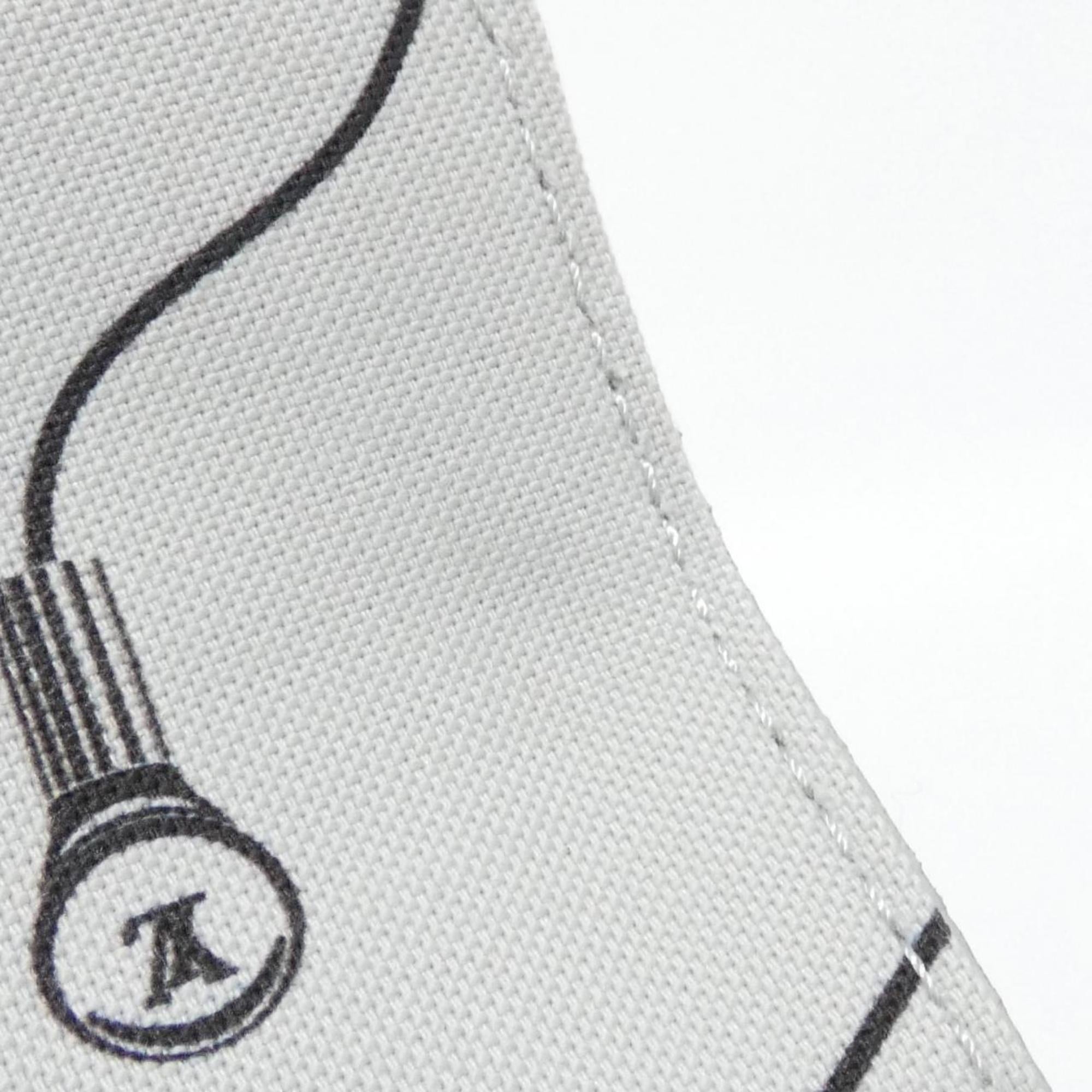 Louis Vuitton Gray Coated Canvas Shoulder Bag