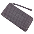 Bottega Veneta Brown Leather Long Wallet (Bi-Fold)