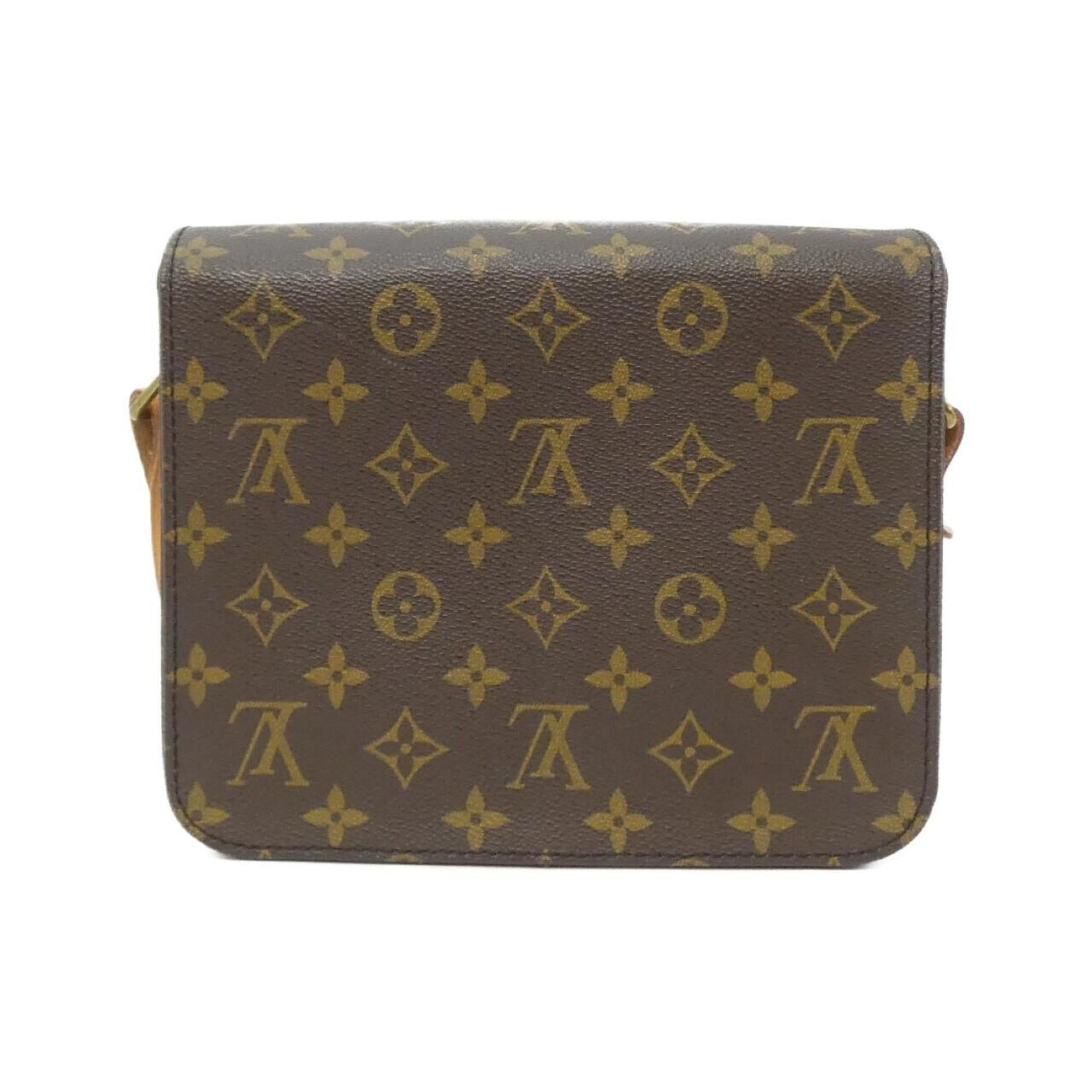 Louis Vuitton Marron Coated Canvas Shoulder Bag