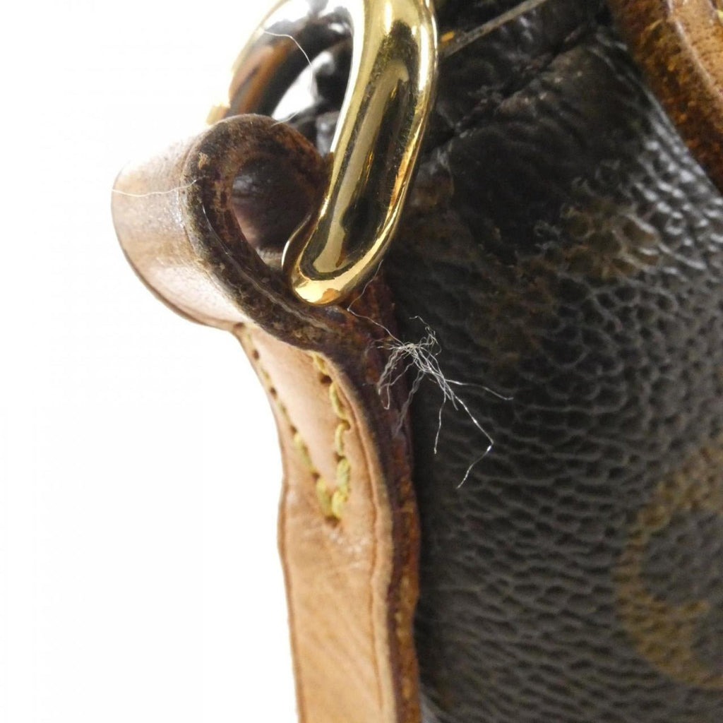 Louis Vuitton Brown Coated Canvas Handbag