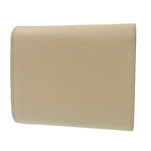 Celine Beige Leather Wallet (Tri-Fold)