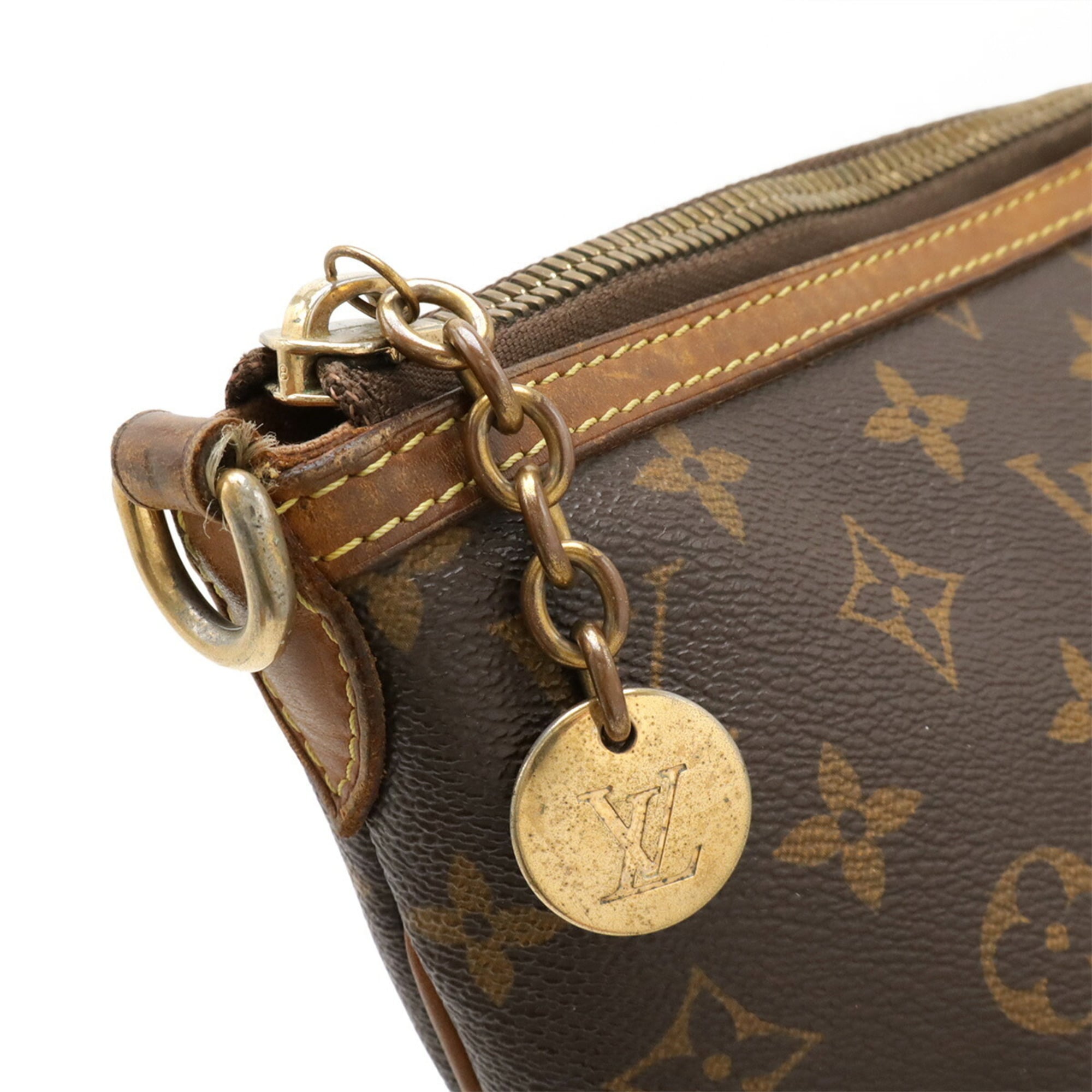 Louis Vuitton Brown Monogram Canvas Shoulder Bag Tote Bag