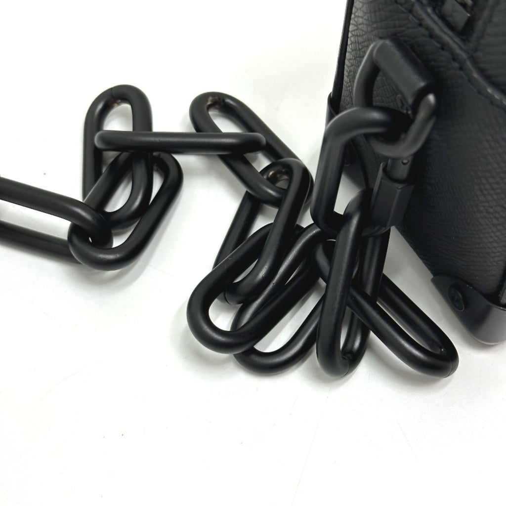 Louis Vuitton Taiga Black Taiga Leather Shoulder Bag