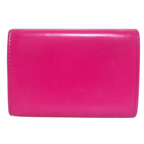 Balenciaga Pink Leather Wallet (Tri-Fold)