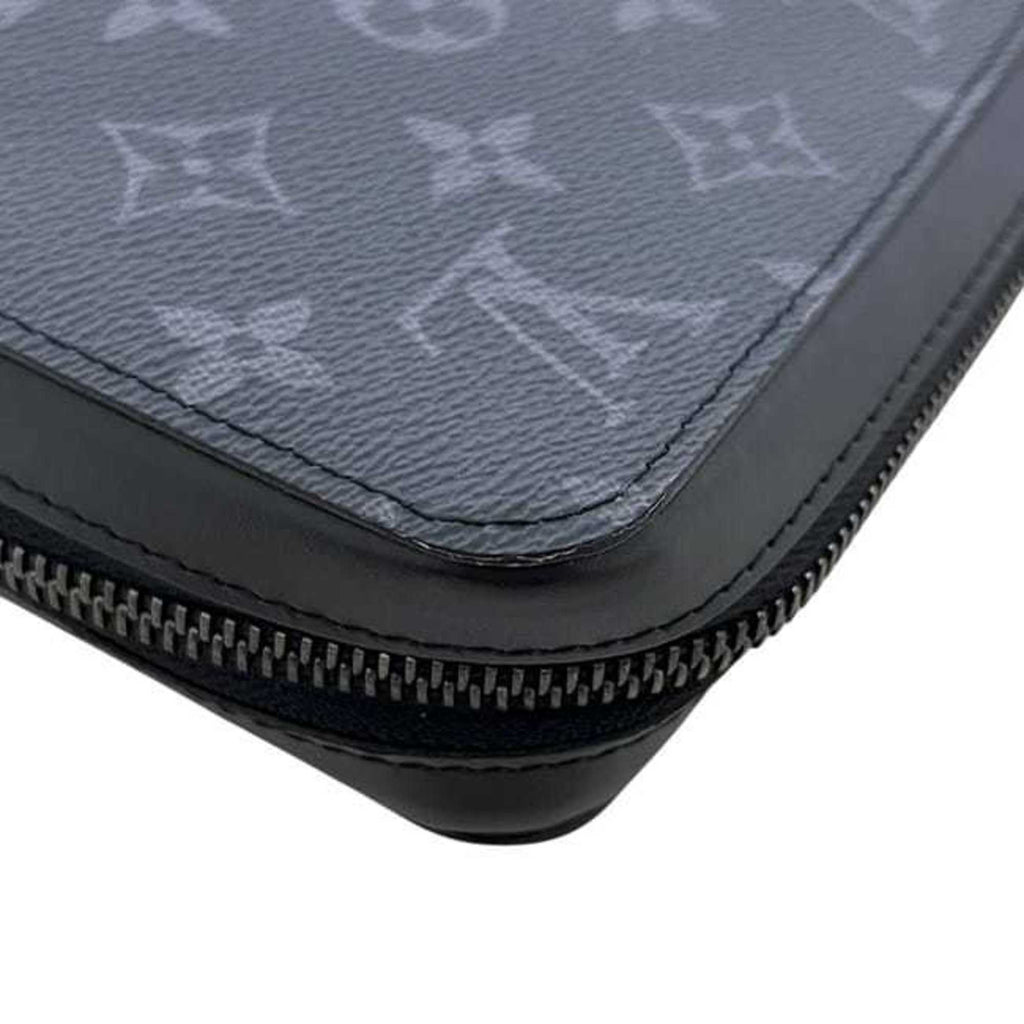 Louis Vuitton Black Monogram Eclipse Monogram Eclipse Long Wallet
