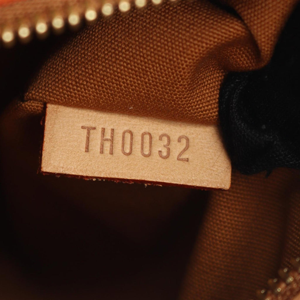 Louis Vuitton Bronze Brown Leather Tote Bag