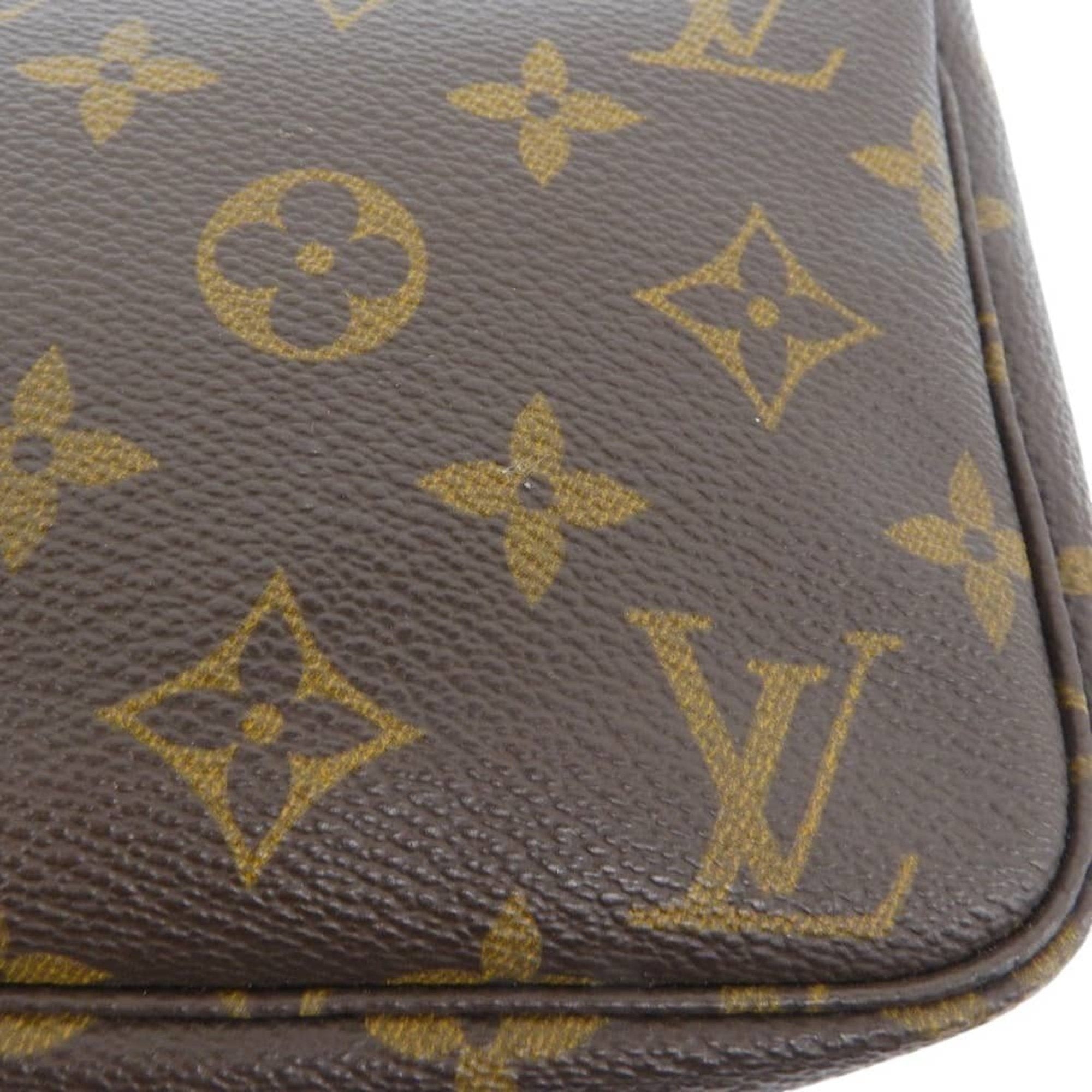 Louis Vuitton Monogram Monogram Pvc Leather Pochette Pouch