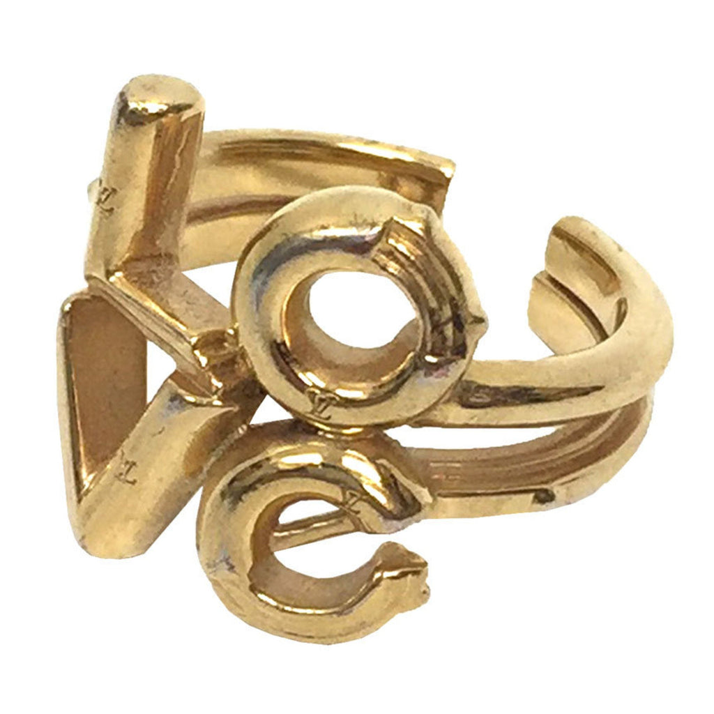 Louis Vuitton Brass Band Ring