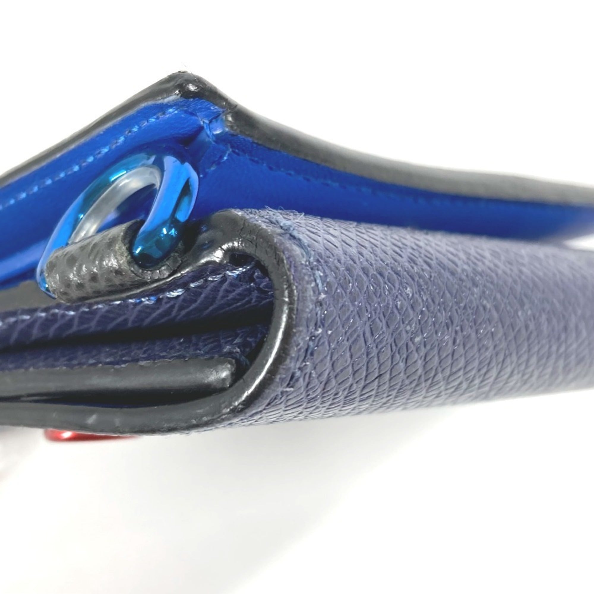 Louis Vuitton Blue Brown Monogram Wallet