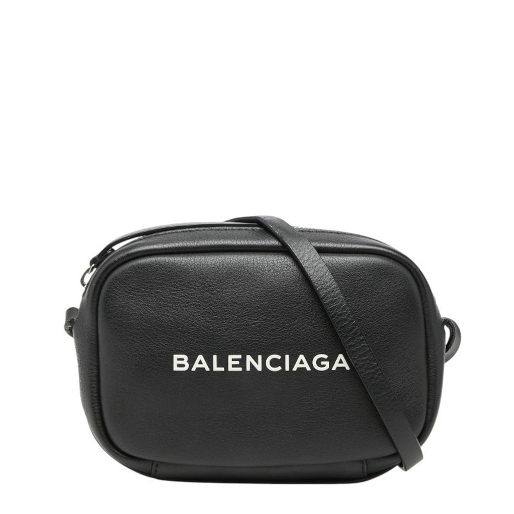 Balenciaga Black Leather Shoulder