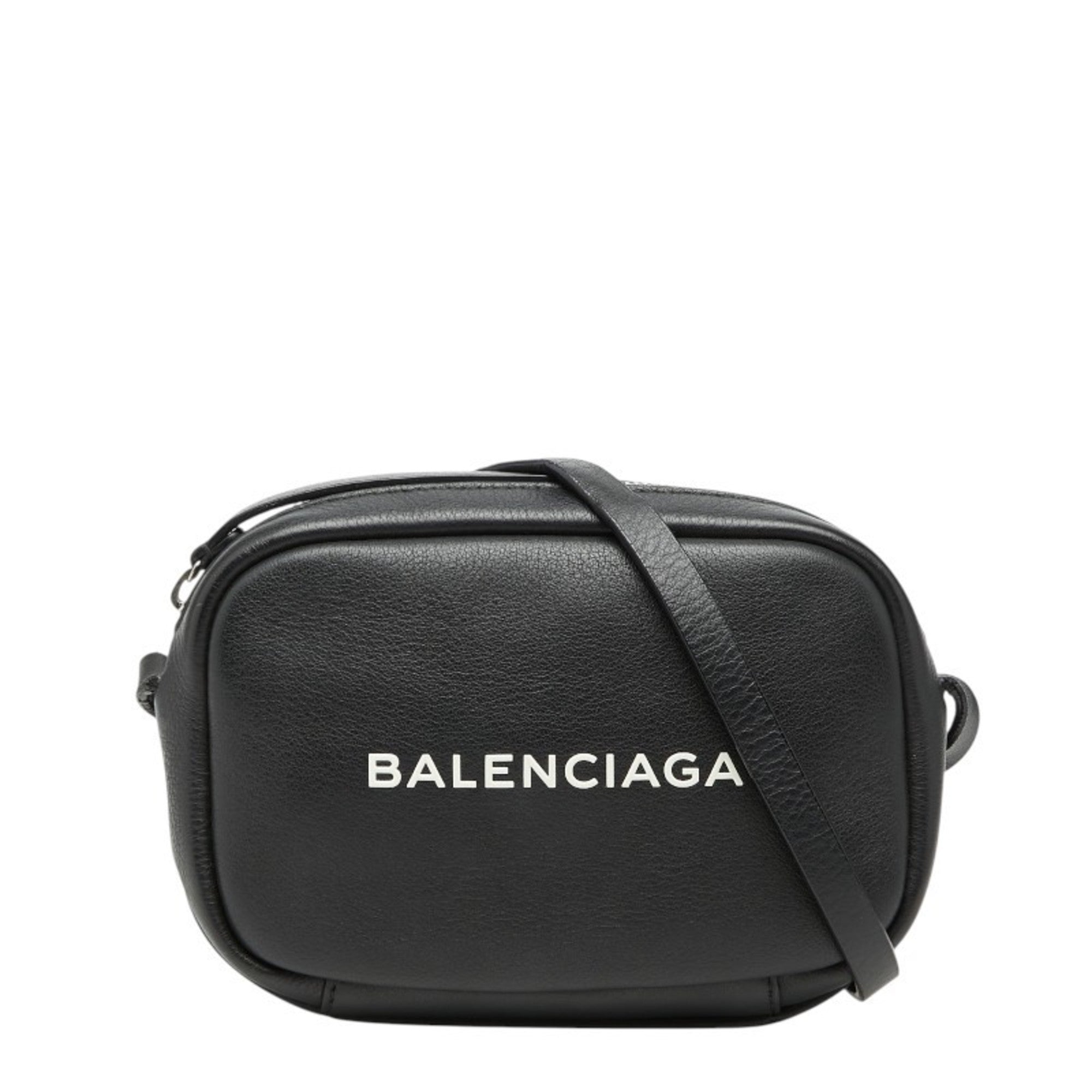 Balenciaga Black Leather Shoulder