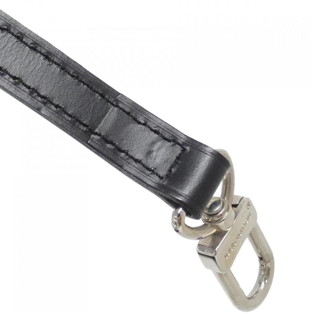 Louis Vuitton Black Satin Pochette Pouch