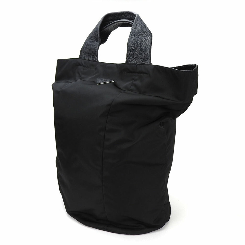 Prada Black Nero Tessuto Shoulder Bag Tote Bag