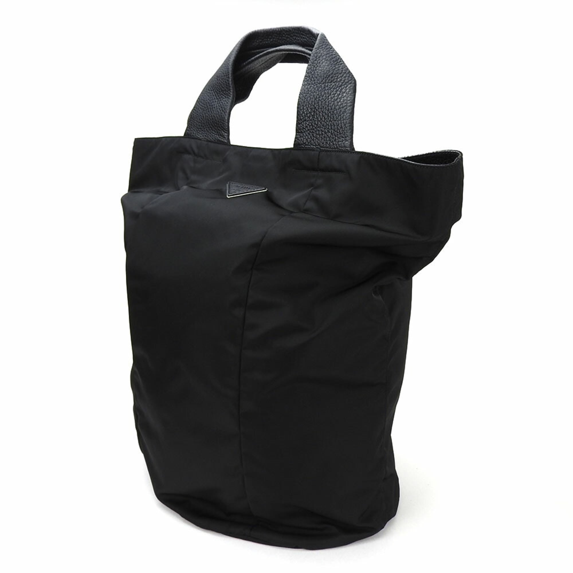 Prada Black Nero Tessuto Shoulder Bag Tote Bag