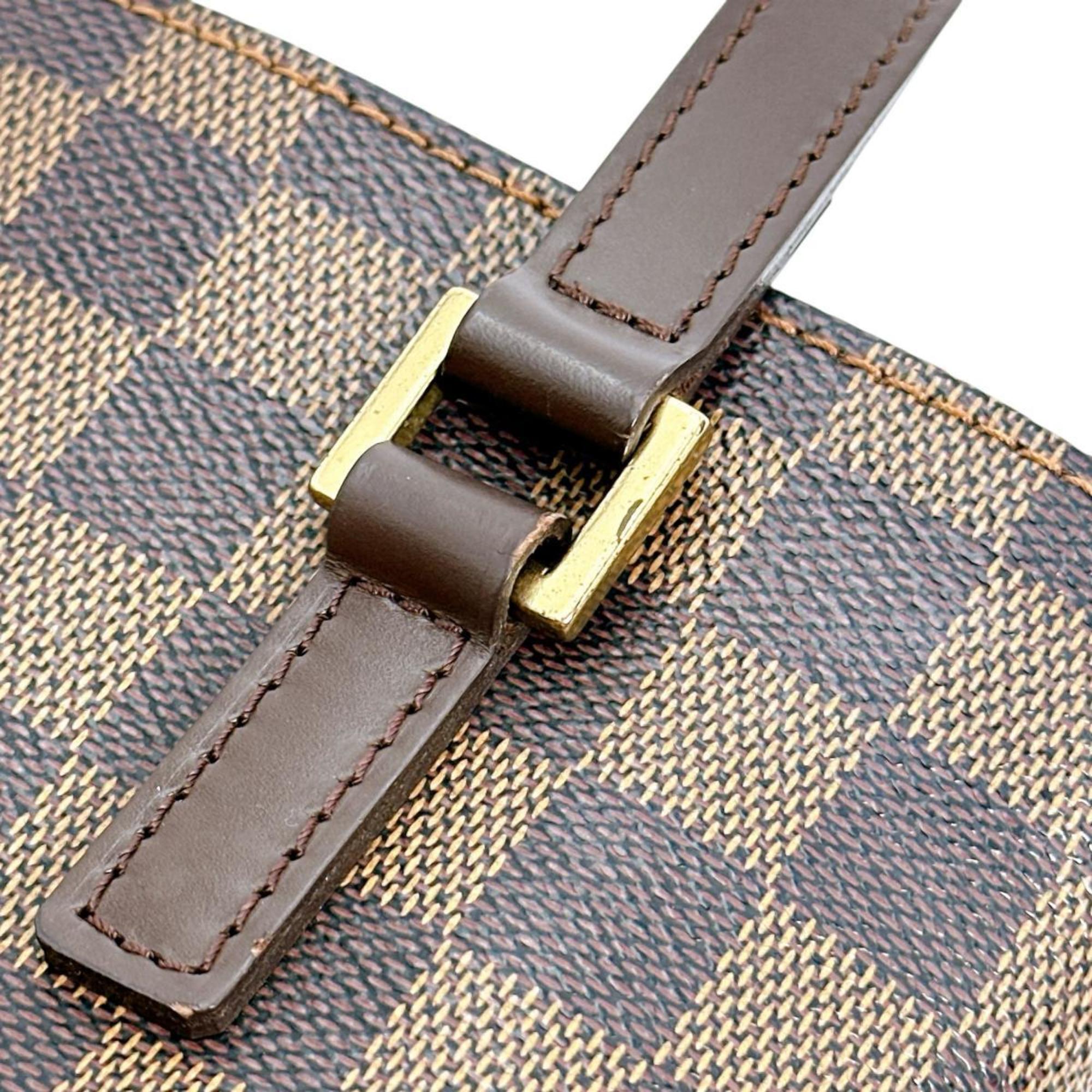 Louis Vuitton Damier Brown Damier Canvas Damier Canvas Handbag
