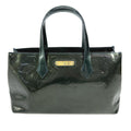 Louis Vuitton Monogram Vernis Blue Nuit Green Monogram Vernis Handbag Tote Bag