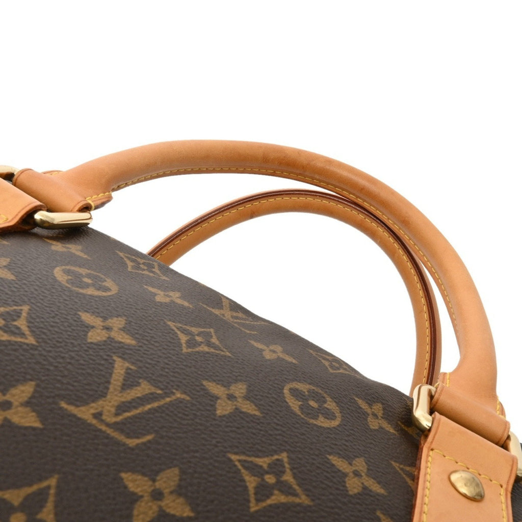 Louis Vuitton Brown Monogram Canvas Boston Bag
