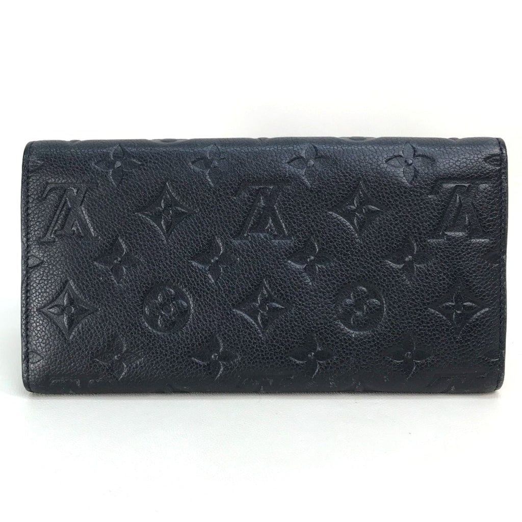 Louis Vuitton Infini Navy Monogram Empreinte Long Wallet