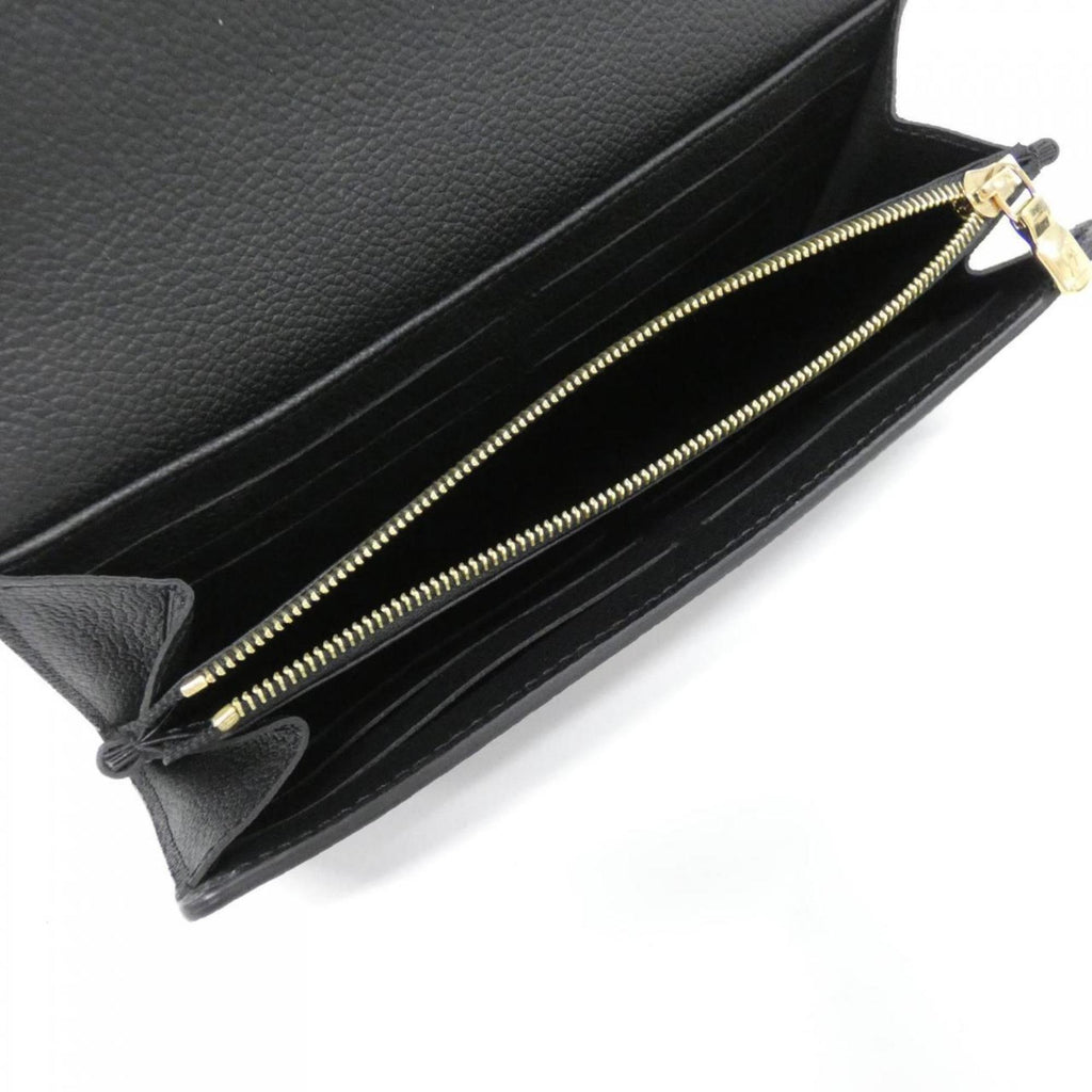 Louis Vuitton Black Monogram Empreinte Long Wallet