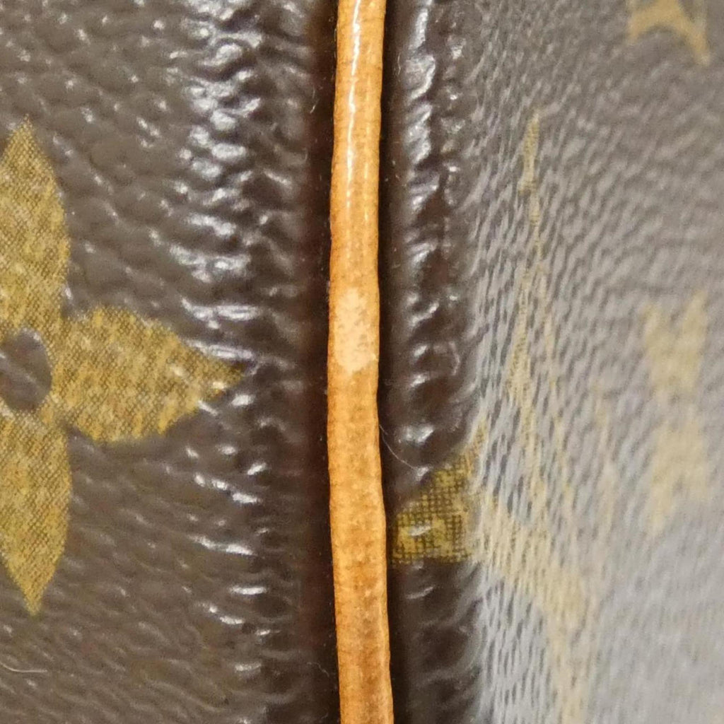 Louis Vuitton Marron Coated Canvas Handbag