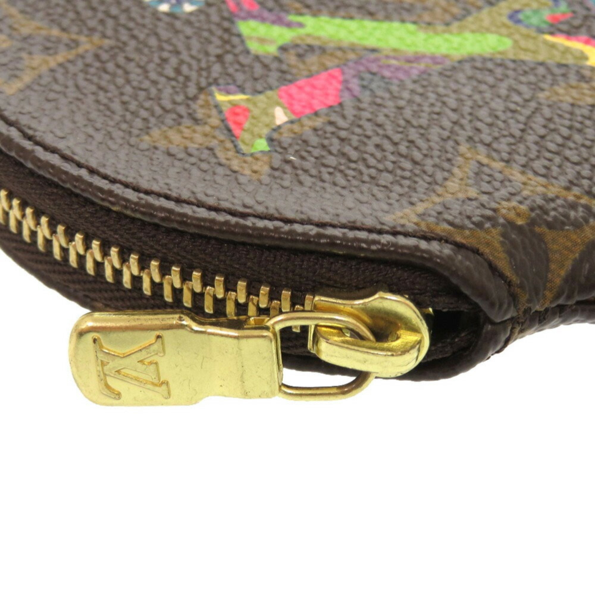 Louis Vuitton Brown Monogram Coin Purse/Coin Case