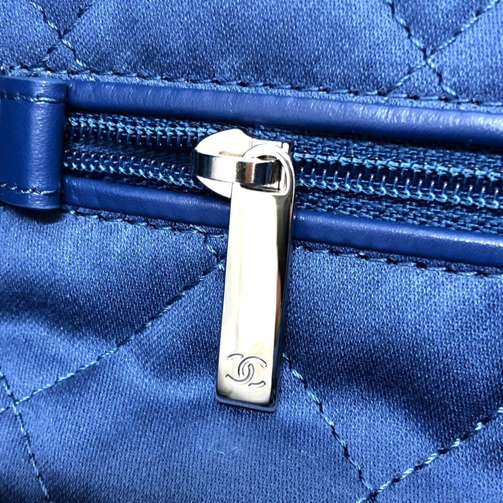 Chanel Blue Denim Shoulder Bag