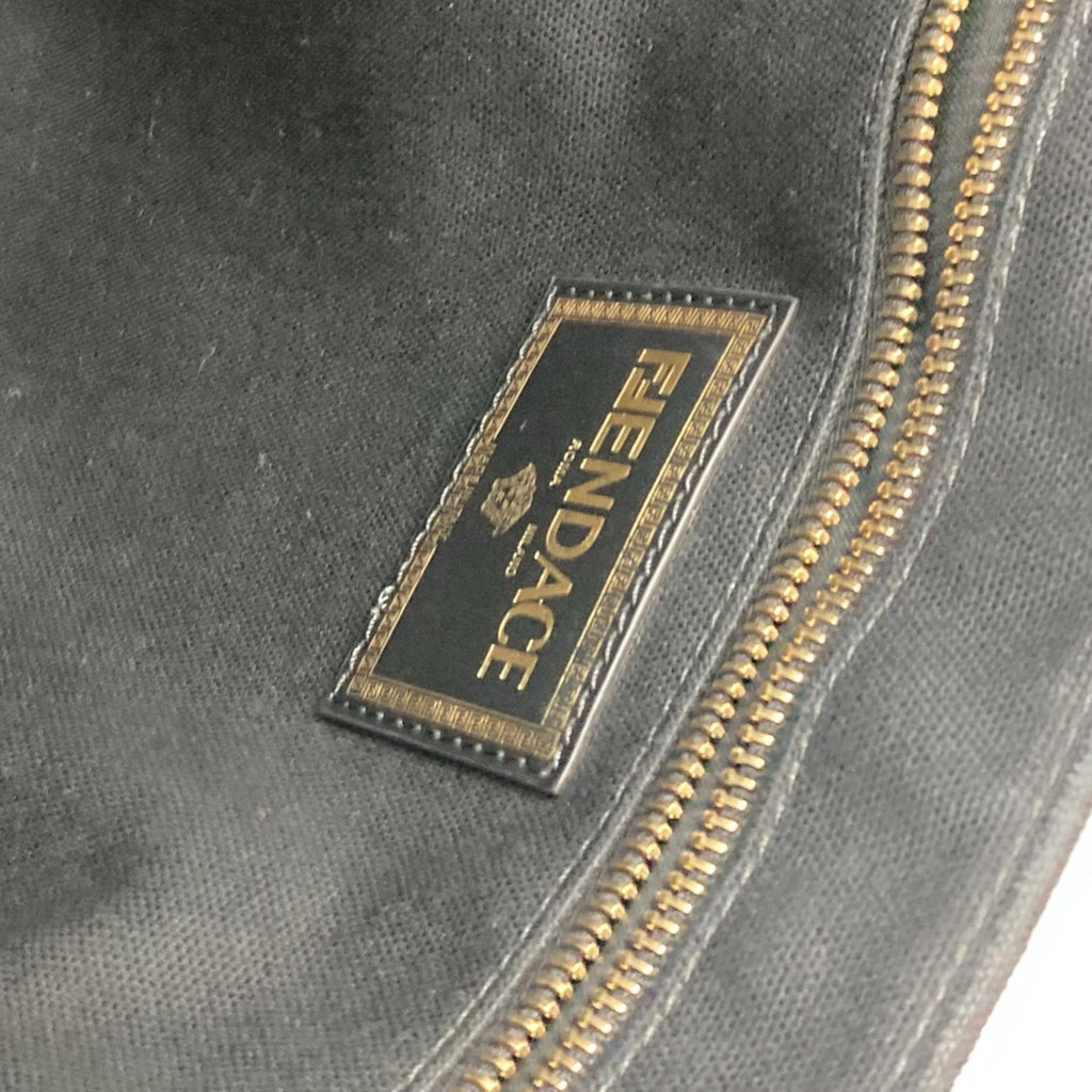 Fendi Black Cloth Shoulder Bag