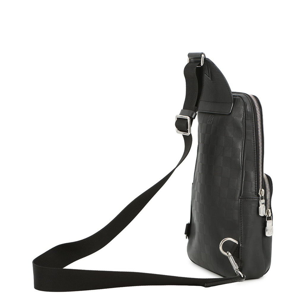 Louis Vuitton Black Damier Canvas Infini Onyx Damier Infini Leather Sling Bag