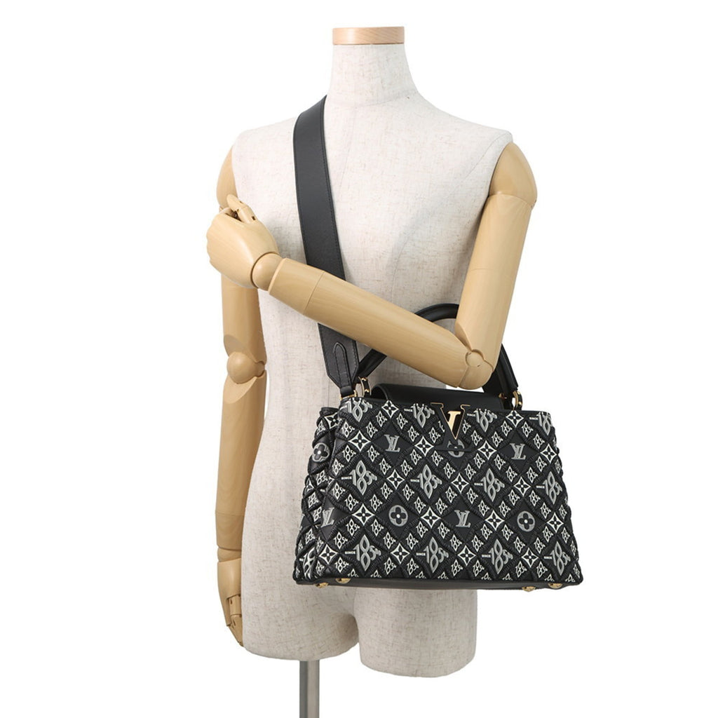 Louis Vuitton Black Noir Leather Handbag