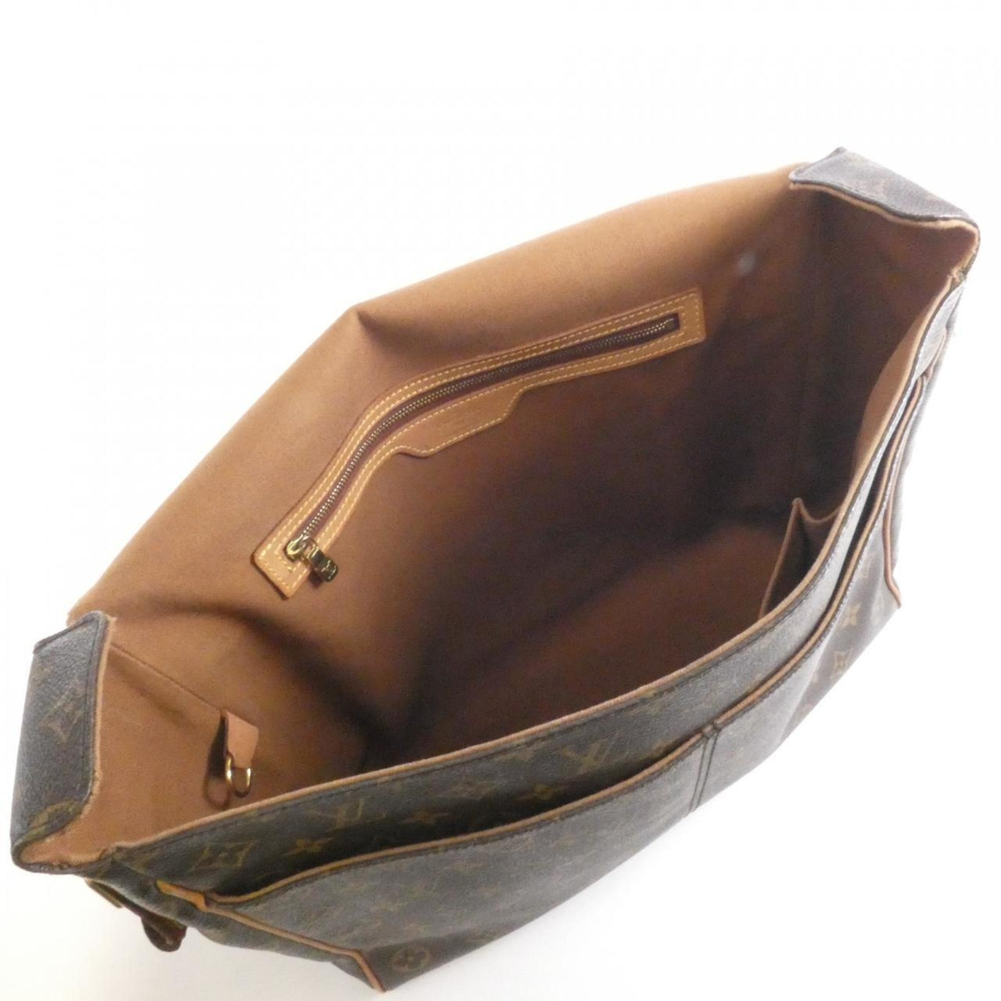 Louis Vuitton Marron Coated Canvas Shoulder Bag