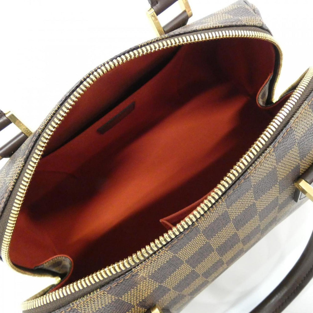 Louis Vuitton Brown Coated Canvas Handbag