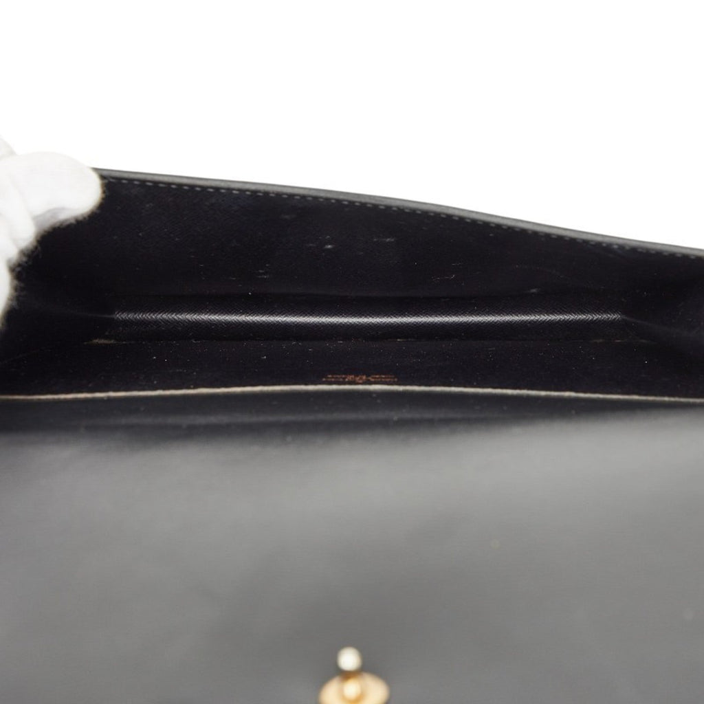 Louis Vuitton Black Leather Shoulder Bag
