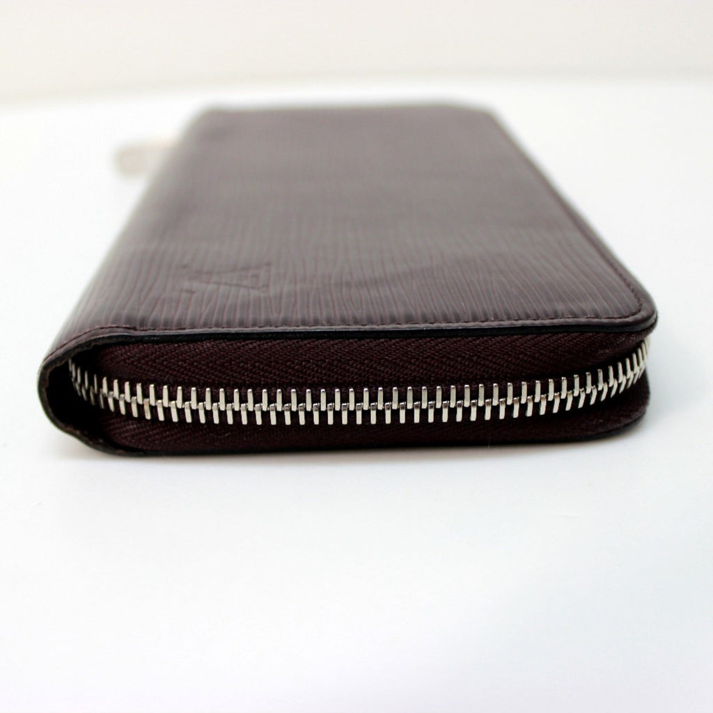 Louis Vuitton Purple Leather Long Wallet