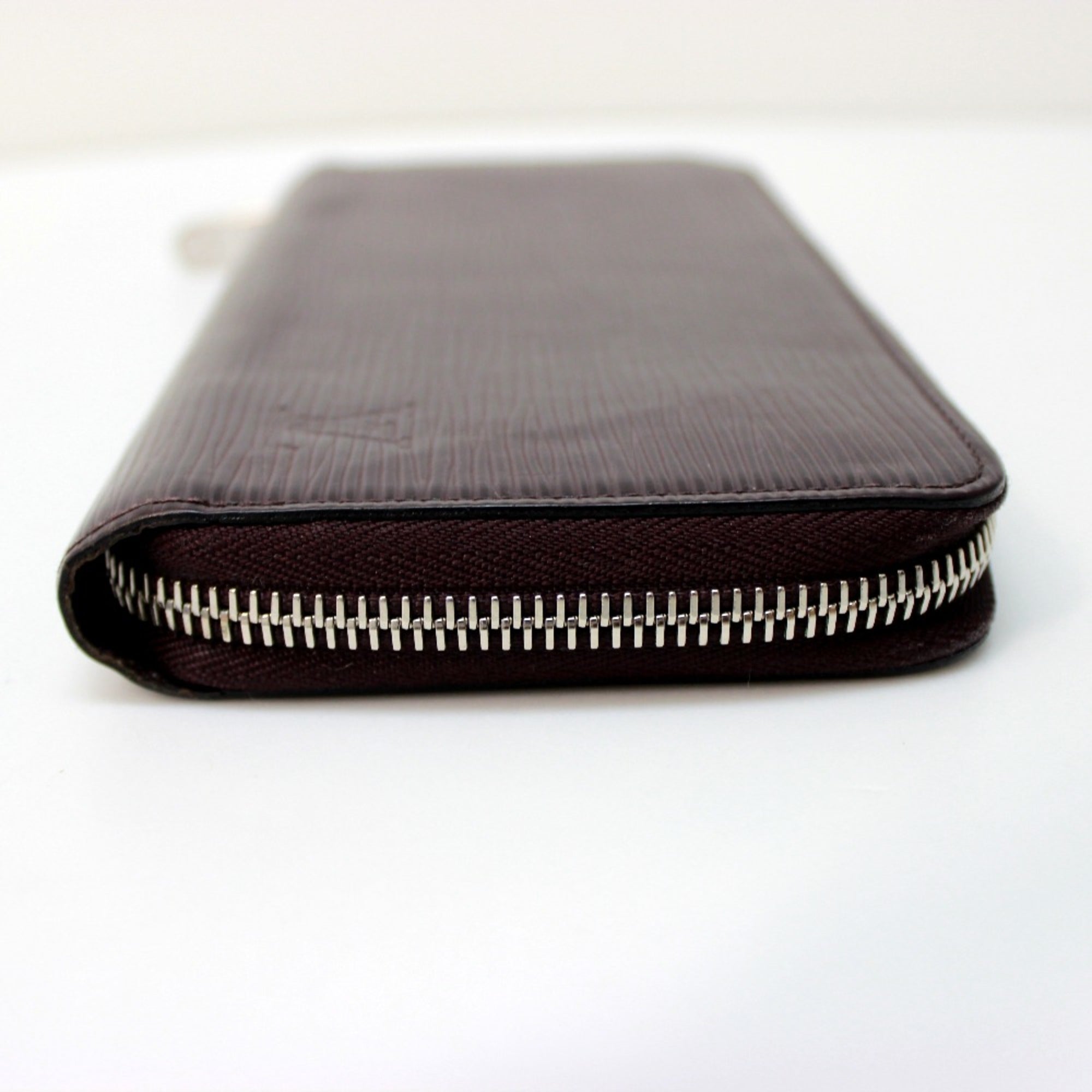 Louis Vuitton Purple Leather Long Wallet