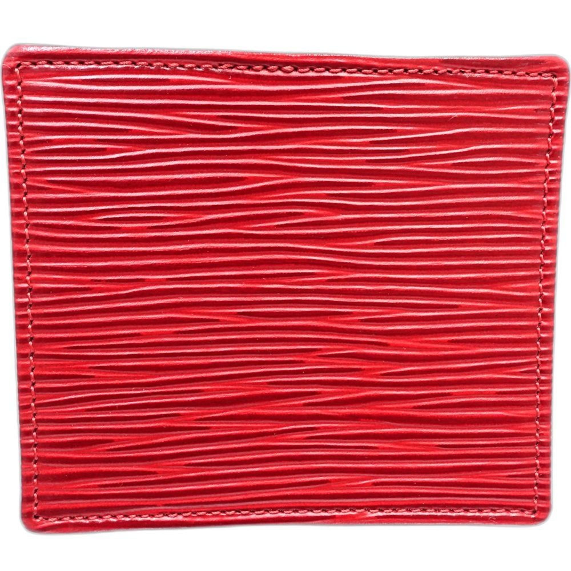 Louis Vuitton Castilian Red Epi Leather Coin Purse/Coin Case