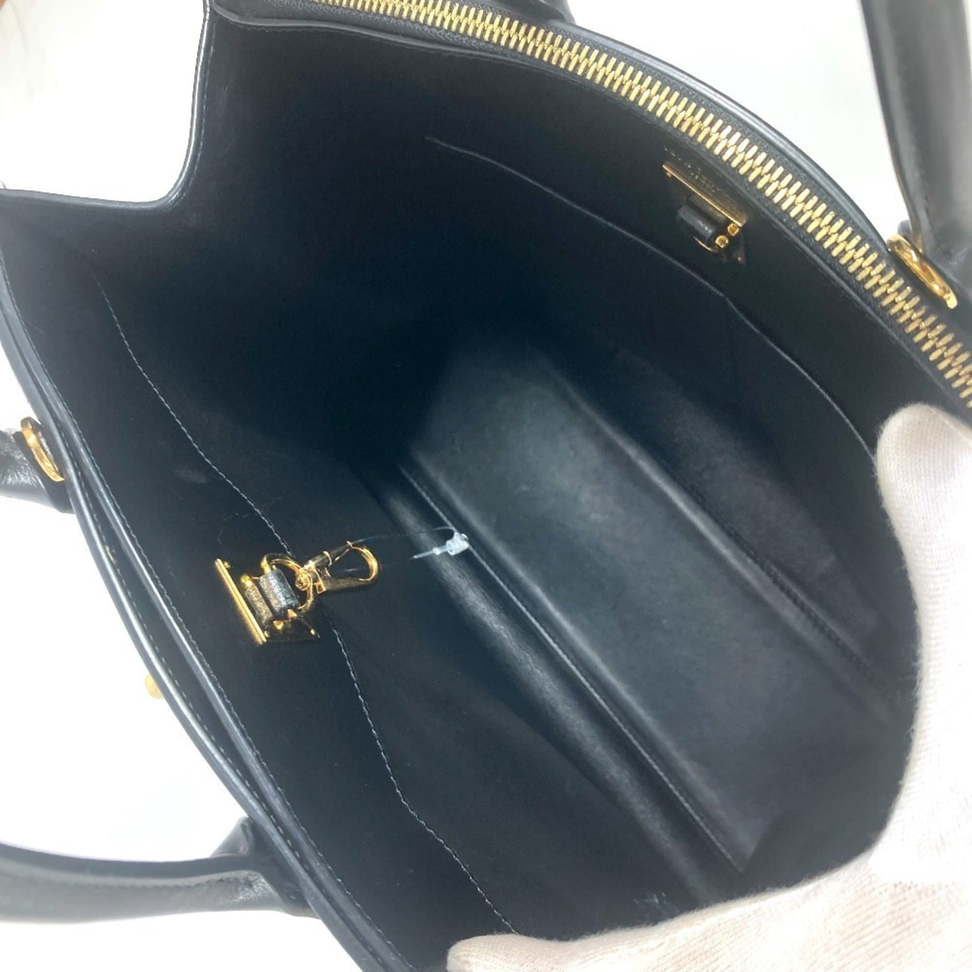 Louis Vuitton Black Noir Leather Handbag