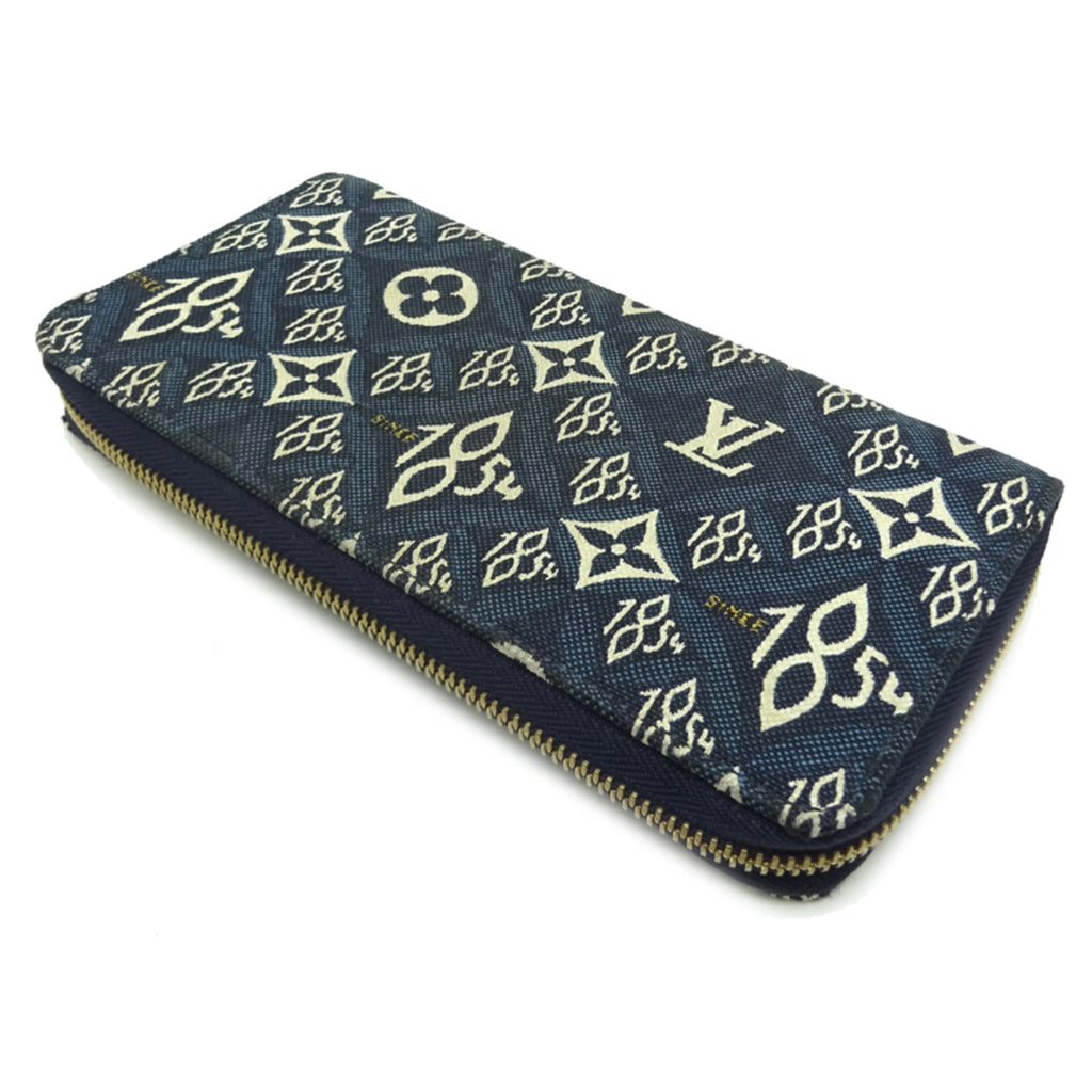 Louis Vuitton Navy Monogram Long Wallet
