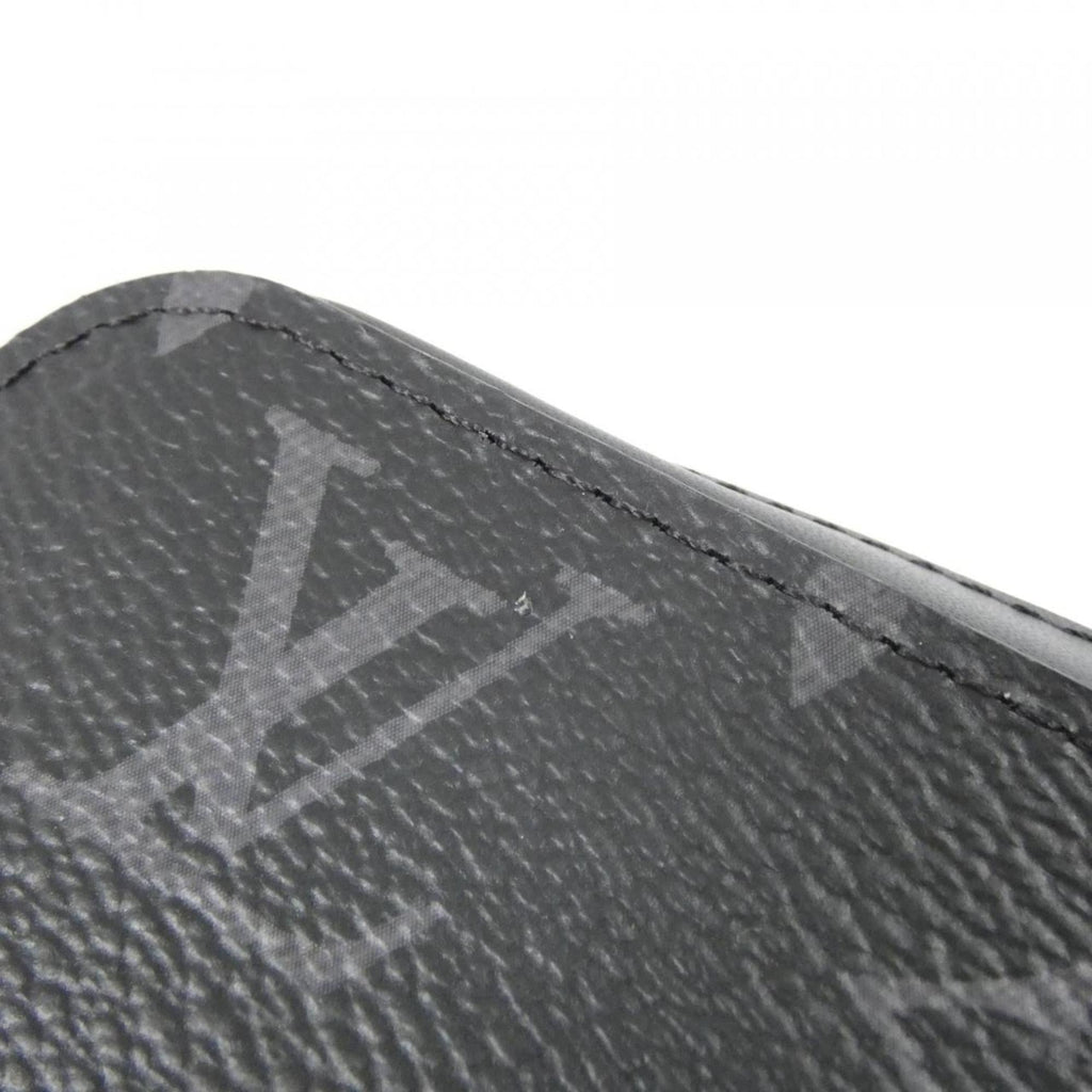 Louis Vuitton Black Monogram Eclipse Monogram Eclipse Coated Canvas Long Wallet