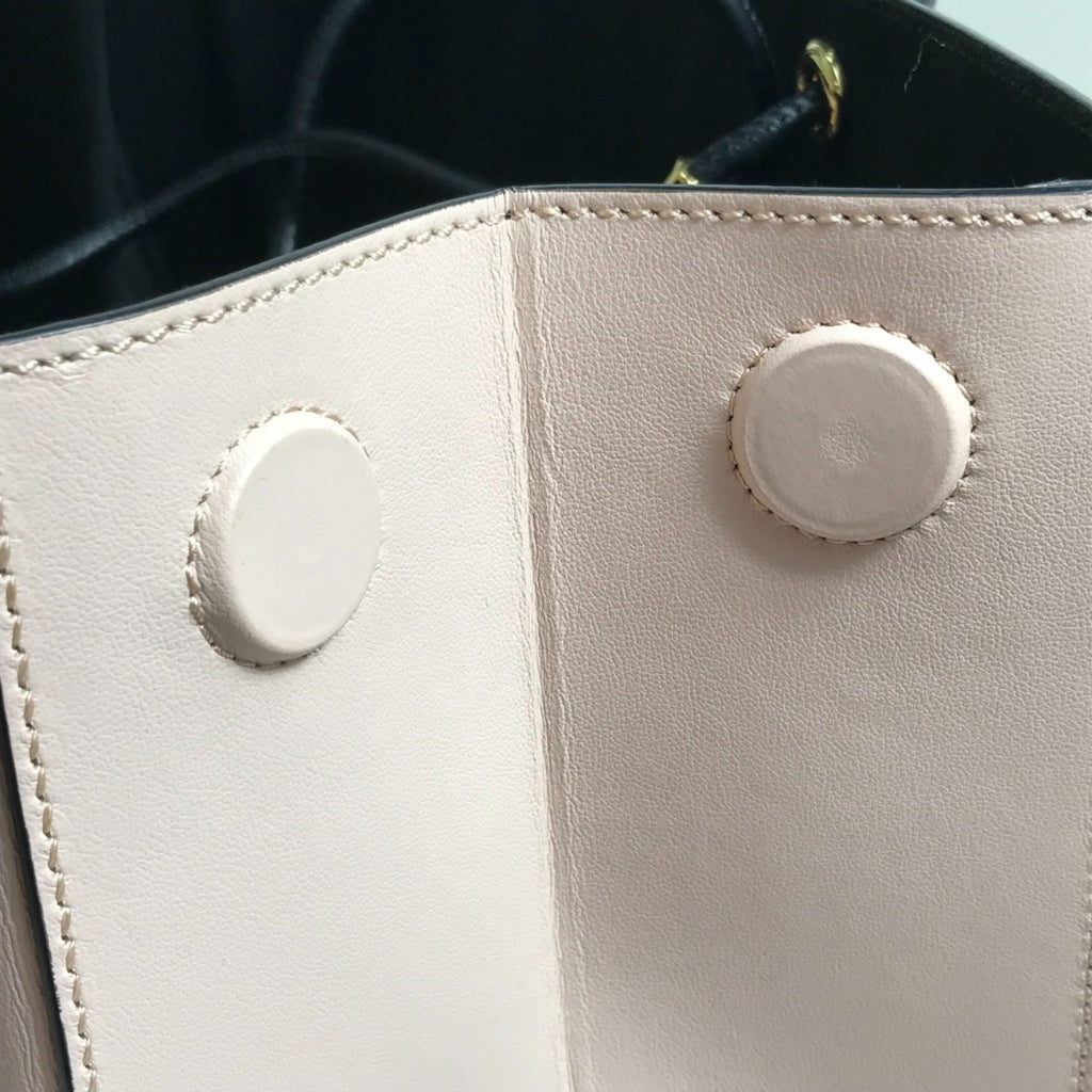 Fendi Pink Leather Tote Bag