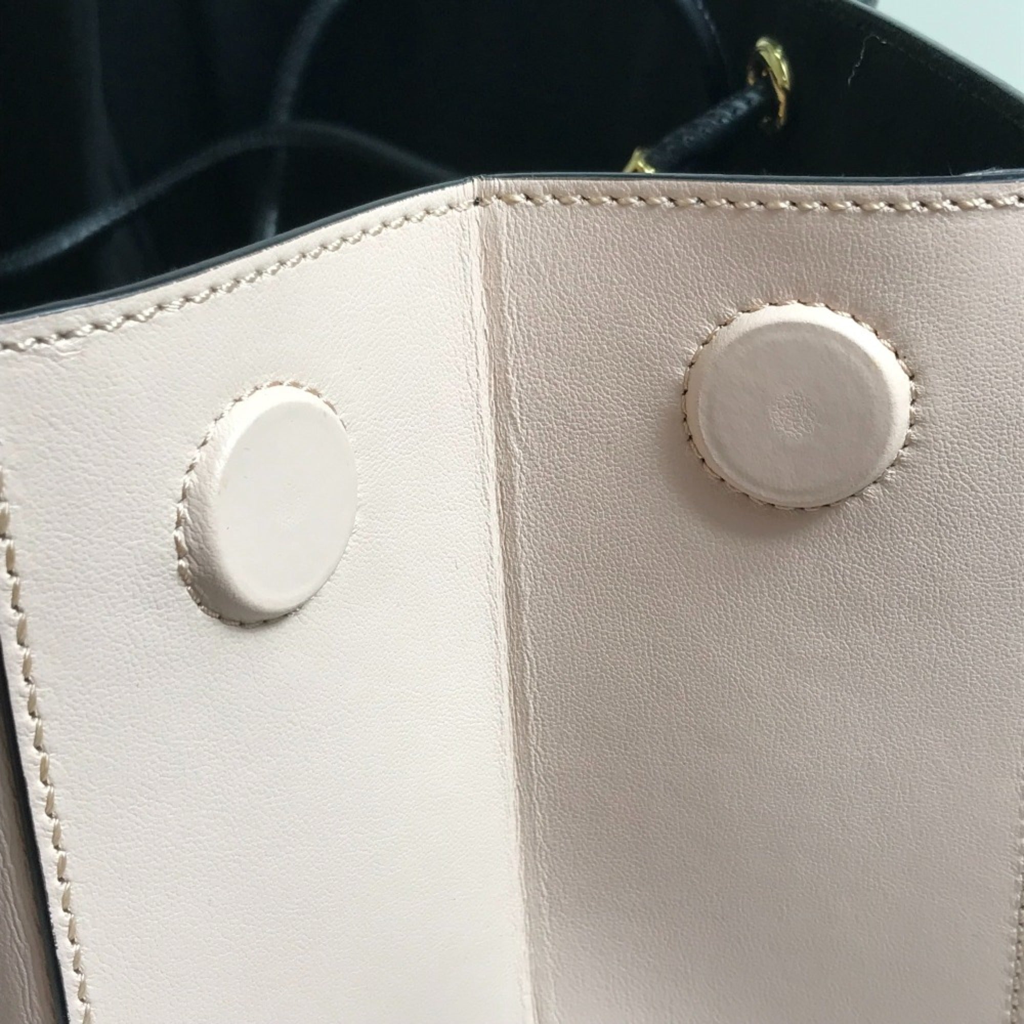 Fendi Pink Leather Tote Bag